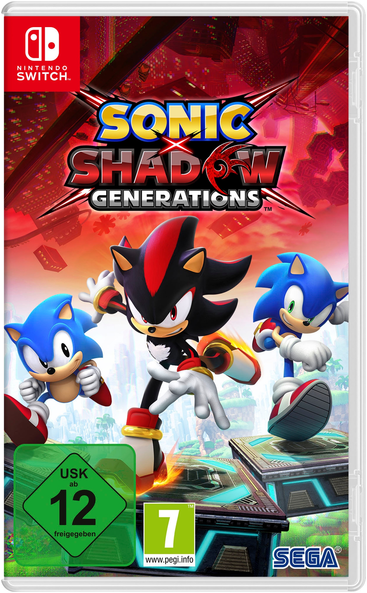 ATLUS Spielesoftware "Sonic x Shadow Generations", Nintendo Switch, transparent, Spielesoftware
