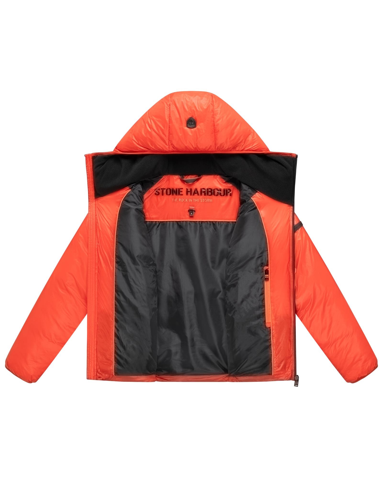 Stone Harbour Outdoorjacke »Ziruus XX« mit Kapuze Warme Herren Steppjacke mit verstellbarem Saum
