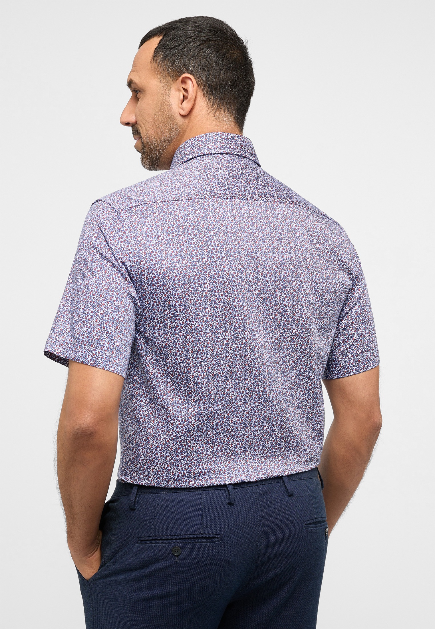 Eterna Kurzarmhemd "MODERN FIT", NON IRON (bügelfrei) günstig online kaufen