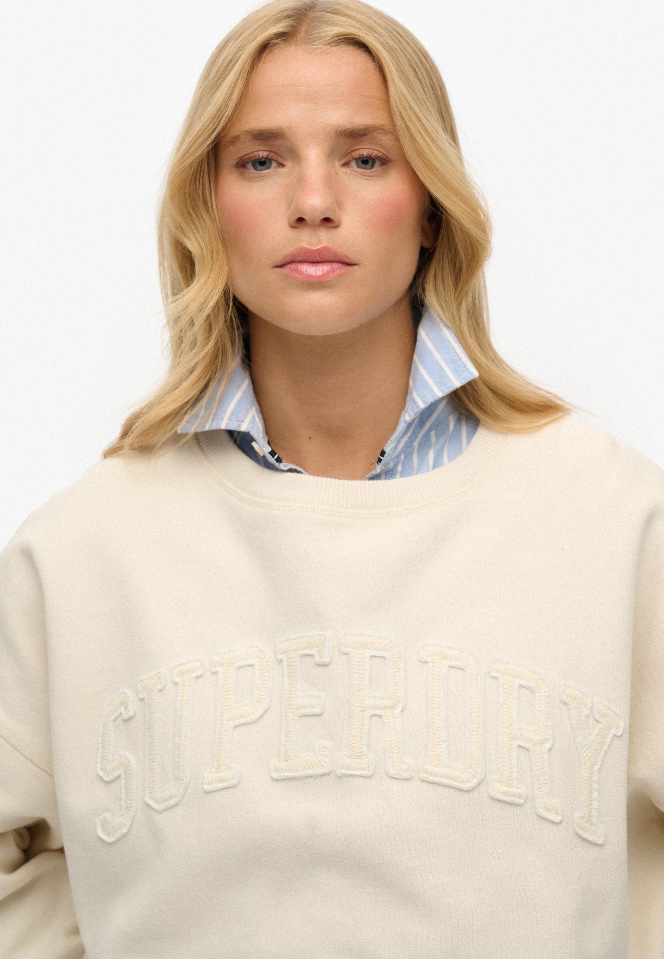 Superdry Sweatshirt "ATHLETIC TONAL APPLIQUE CREW" günstig online kaufen