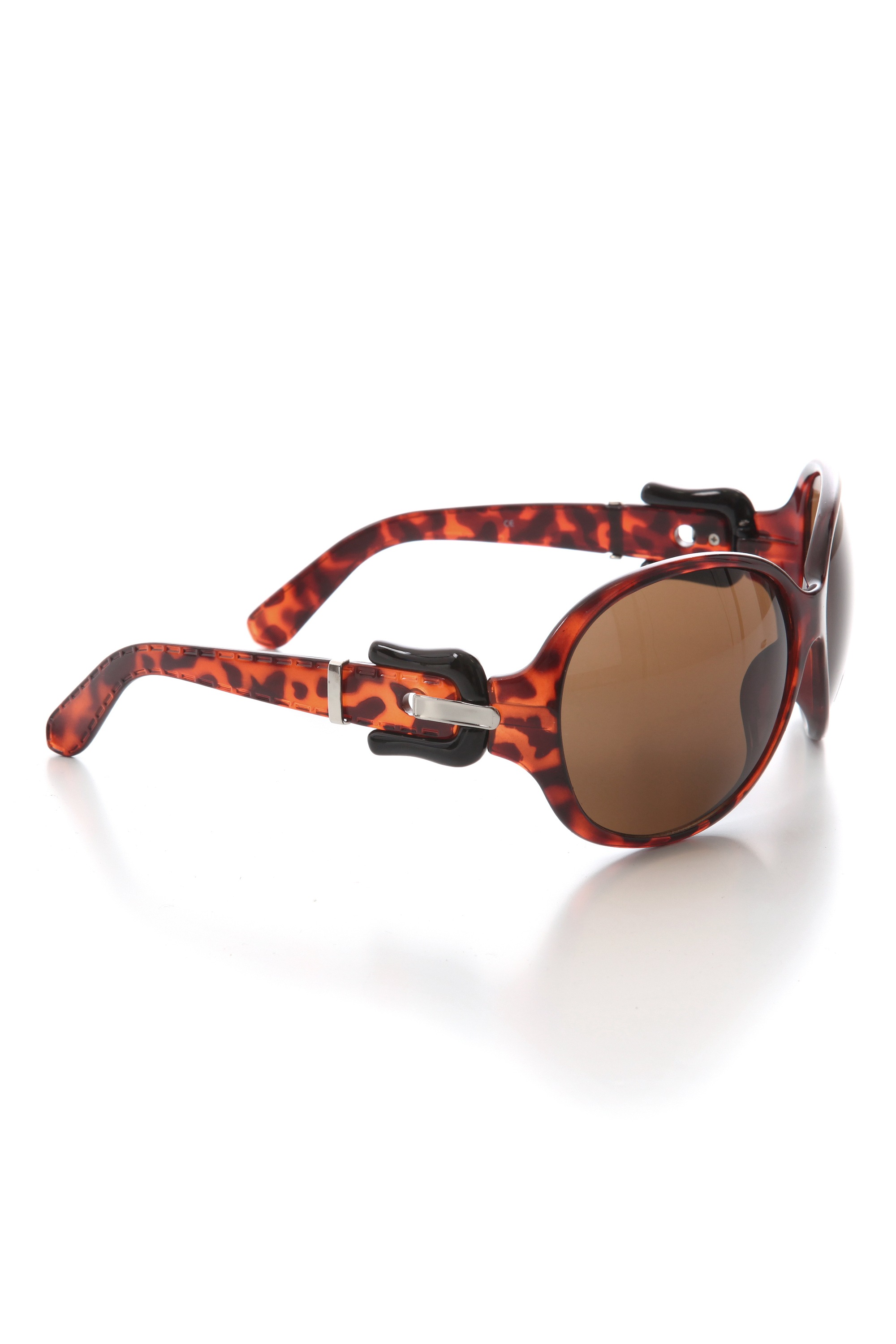 COLLEZIONE ALESSANDRO Sonnenbrille »Turtle«, Tranparent im Schildpattlook