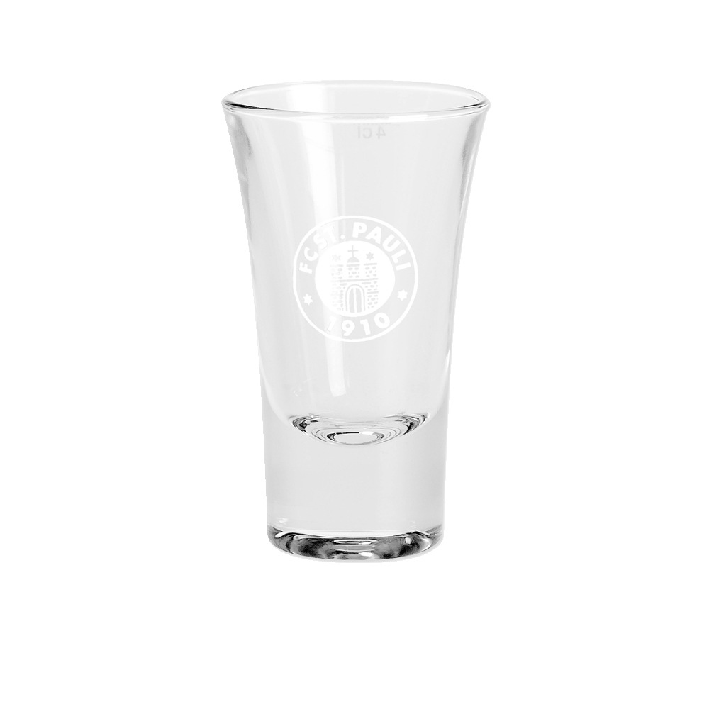 FC St. Pauli Glas "FC St. Pauli Schnapsglas FC St. Pauli Logo 4 cl"