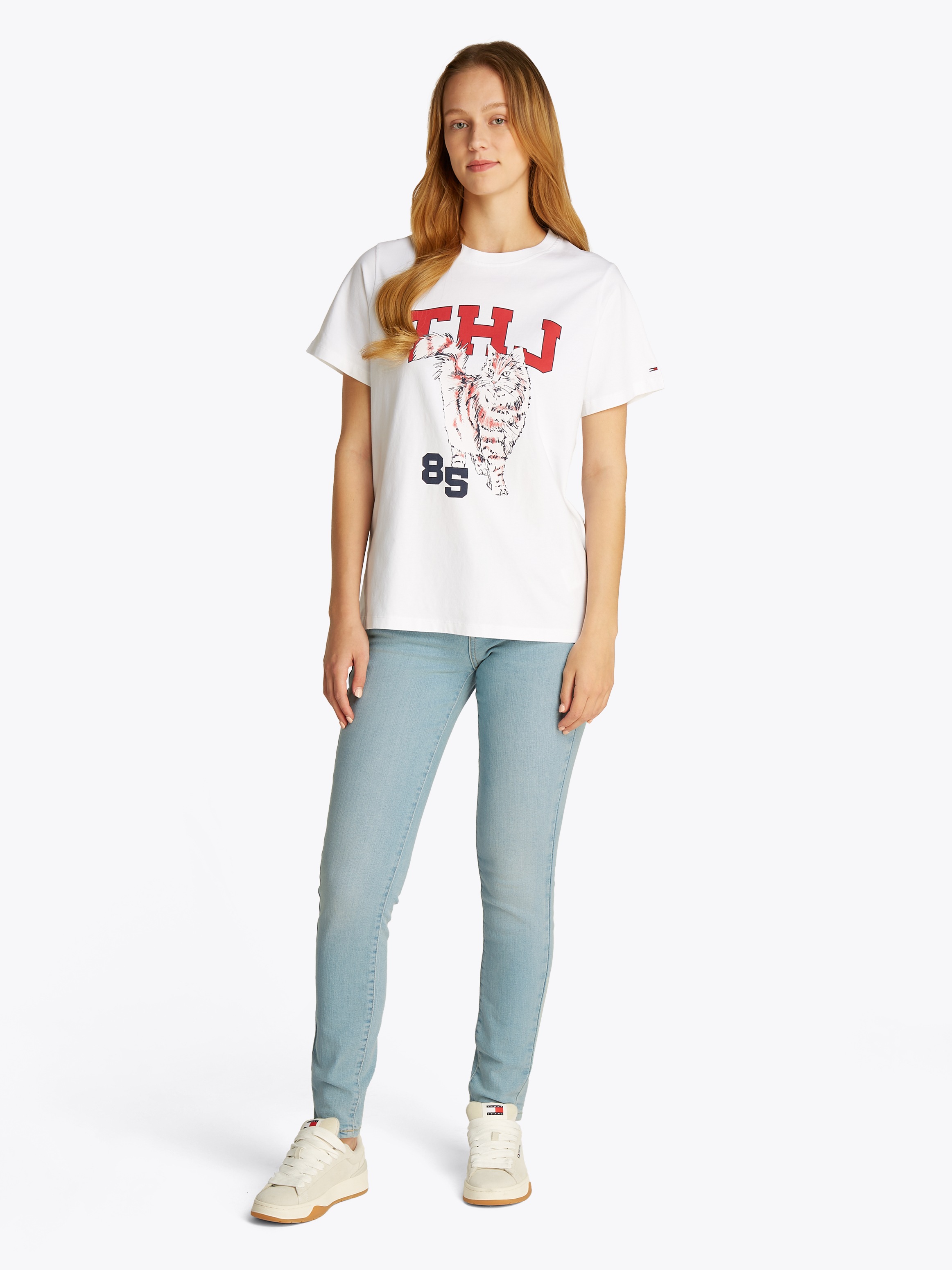 Thumbnail - Tommy Jeans Skinny-fit-Jeans "SOPHIE LW SKN" mit Logo-Badge, in Knöchellänge