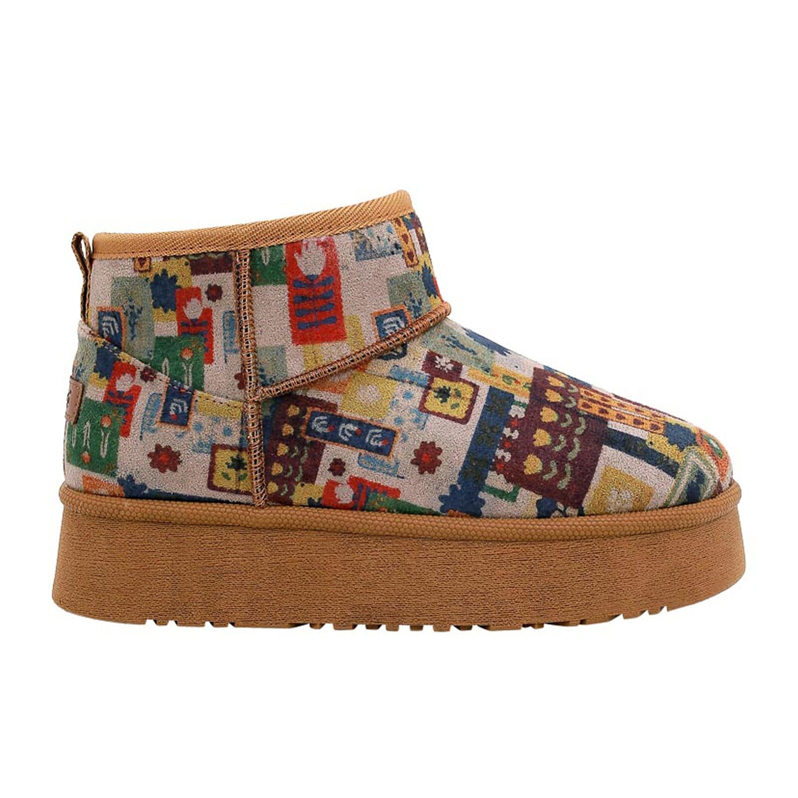 DOGO Winterstiefel »Ruby Boots Schnürstiefel Anatolian Patterns Damen Stiefeletten«  Handgefertigt