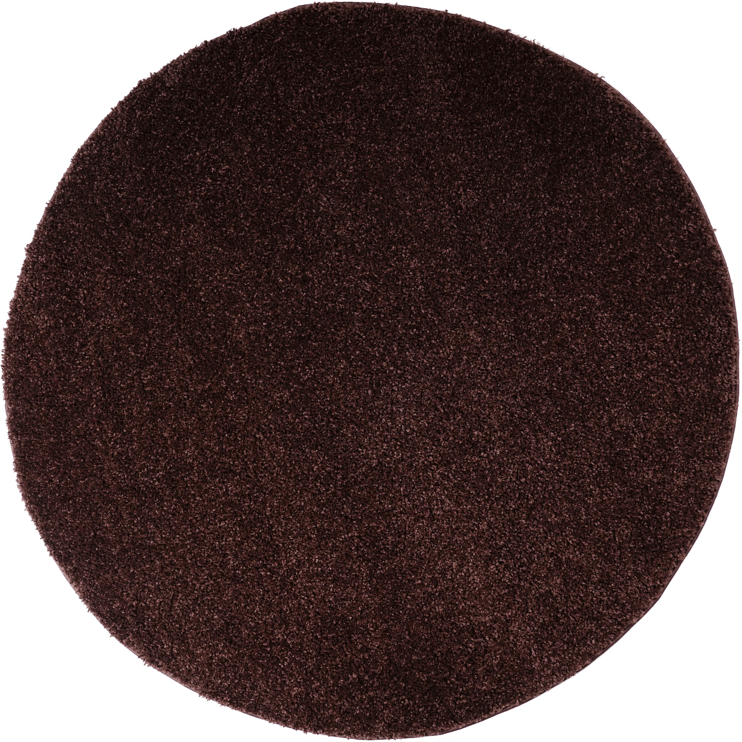 my home Teppich "Shaggy 30" rund 30 mm Höhe Teppich in Uni-Farben, besonder günstig online kaufen