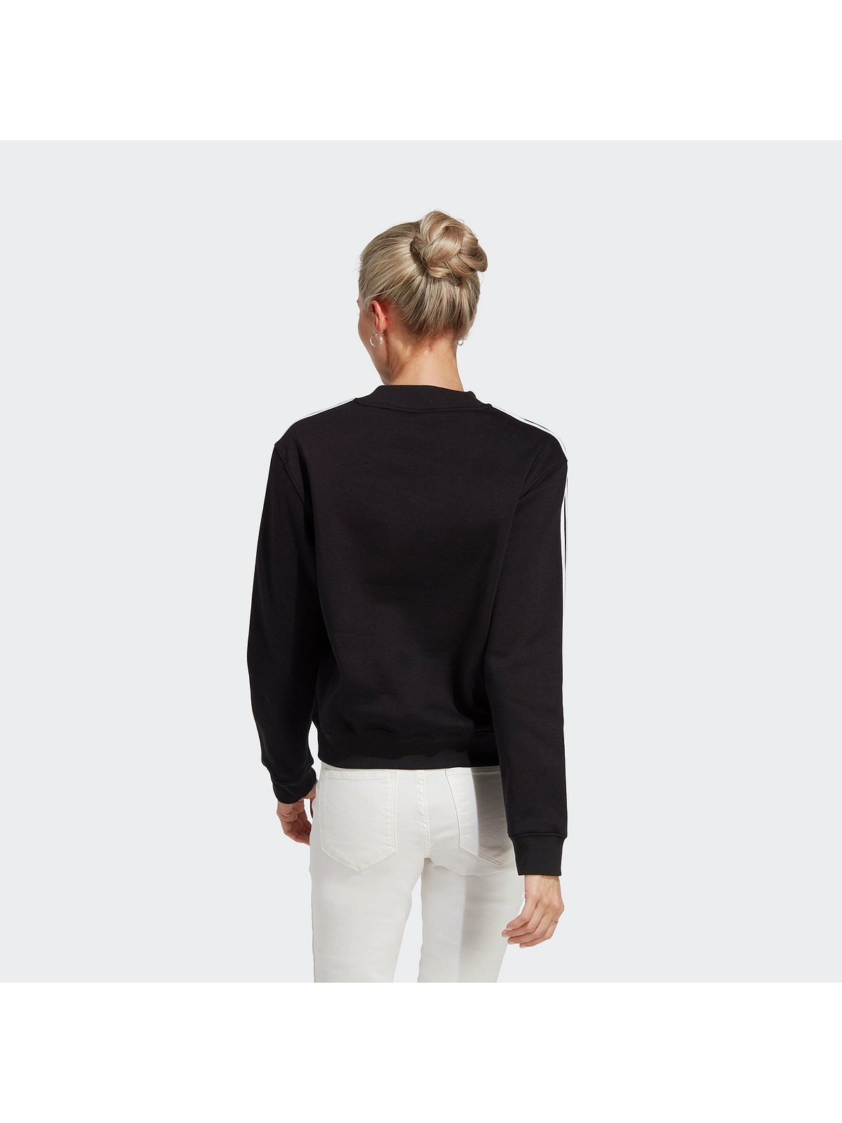 adidas Sportswear Sweatshirt »Große Größen«, Angedeuteter Kragen
