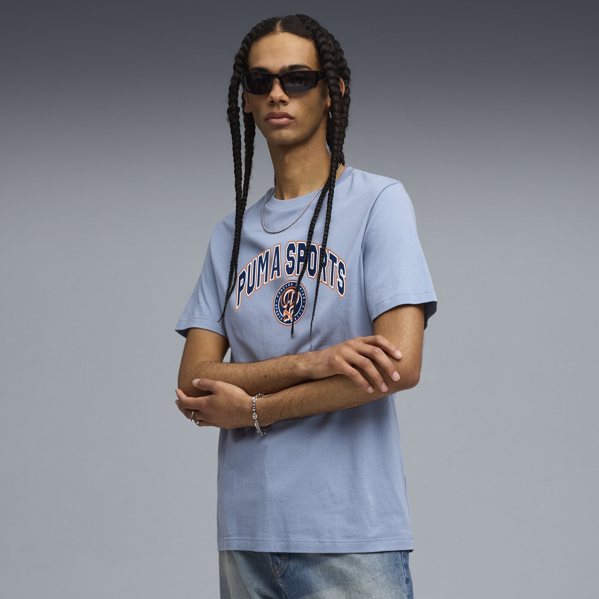 PUMA T-Shirt »Wardrobe Essentials Sports Legacy T-Shirt Herren«