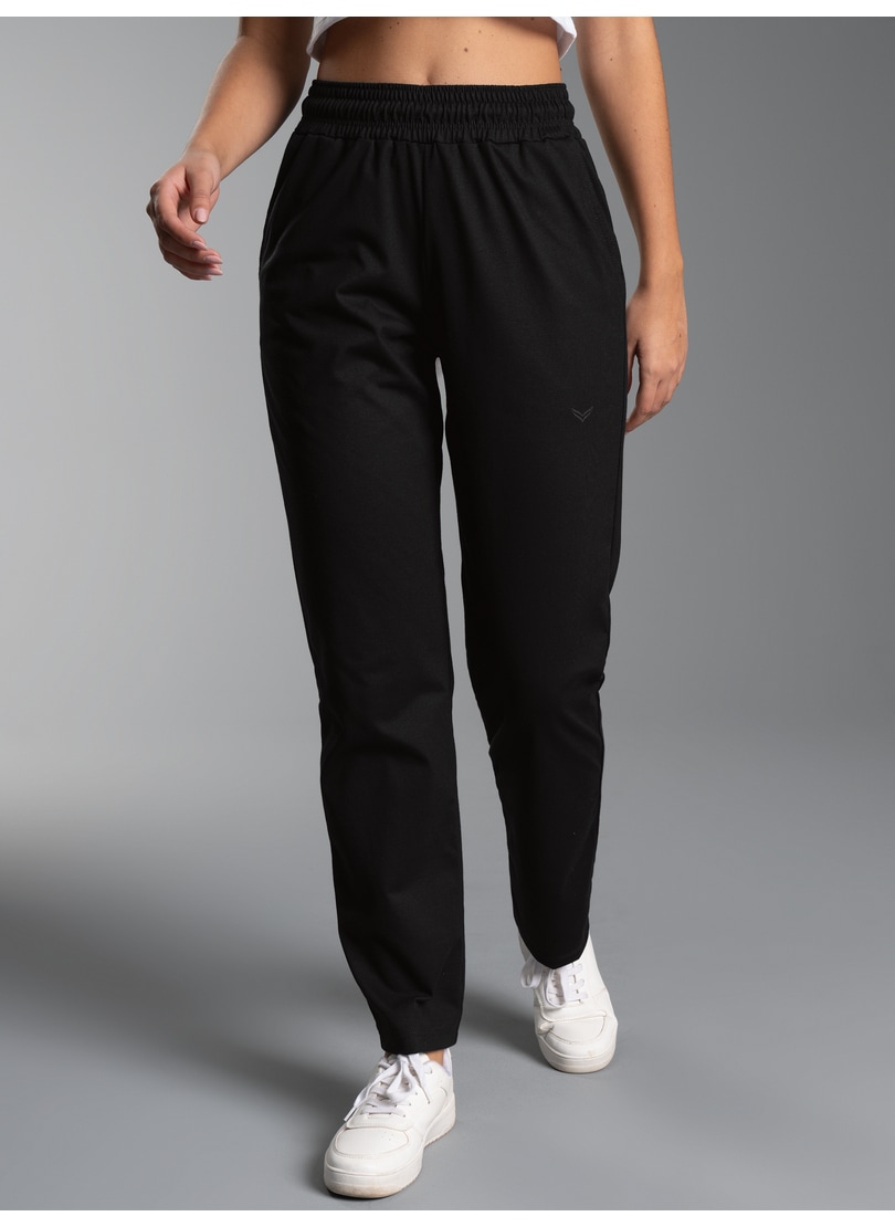 Trigema Jerseyhose "TRIGEMA Hose DELUXE Baumwolle" günstig online kaufen