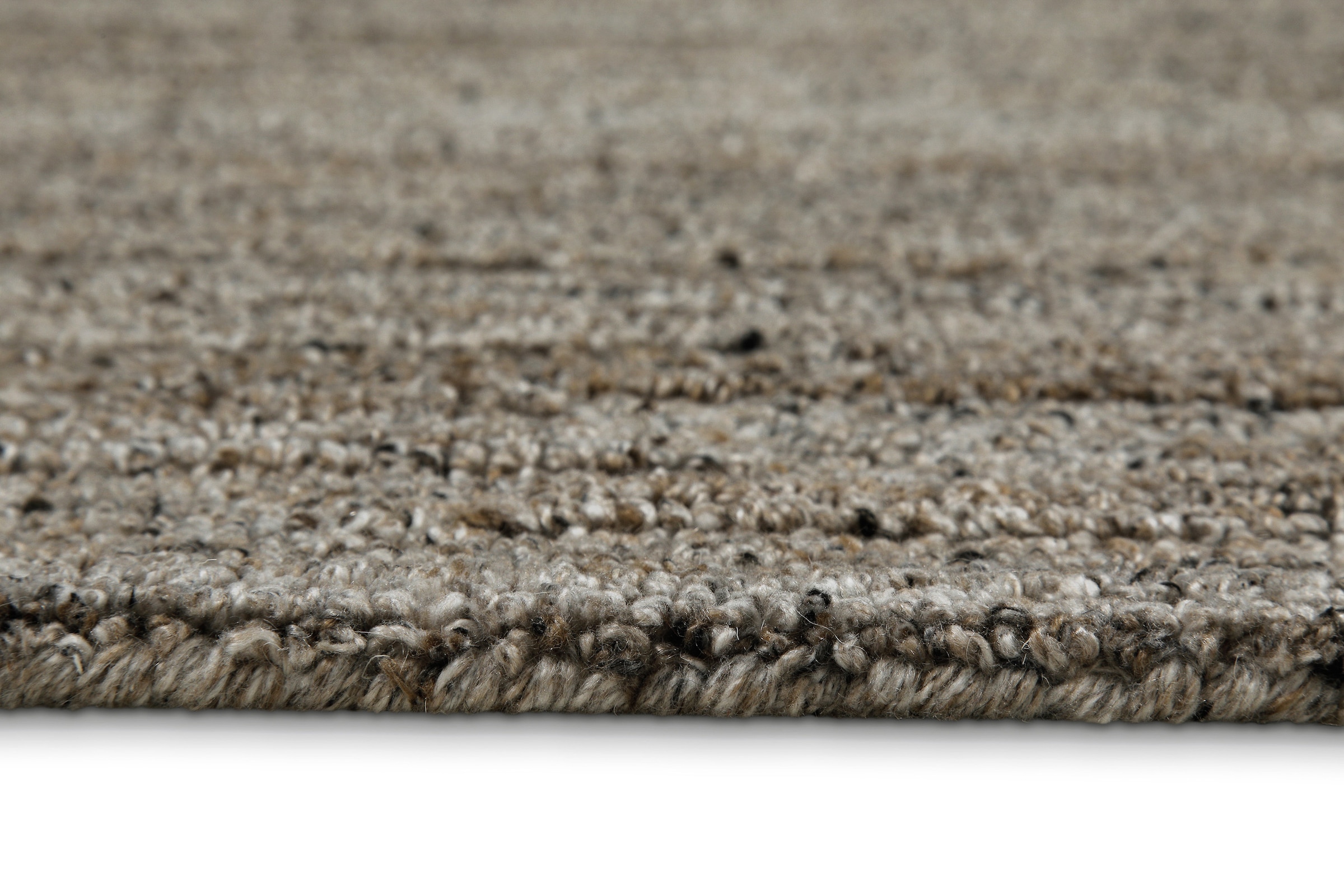 Wecon home Teppich »Hamptons EIGHTEEN«, rund, 15 mm Höhe, Kurzflor, Wohnzimmer, Schlafzimmer, elegant, robust, Streifen Design