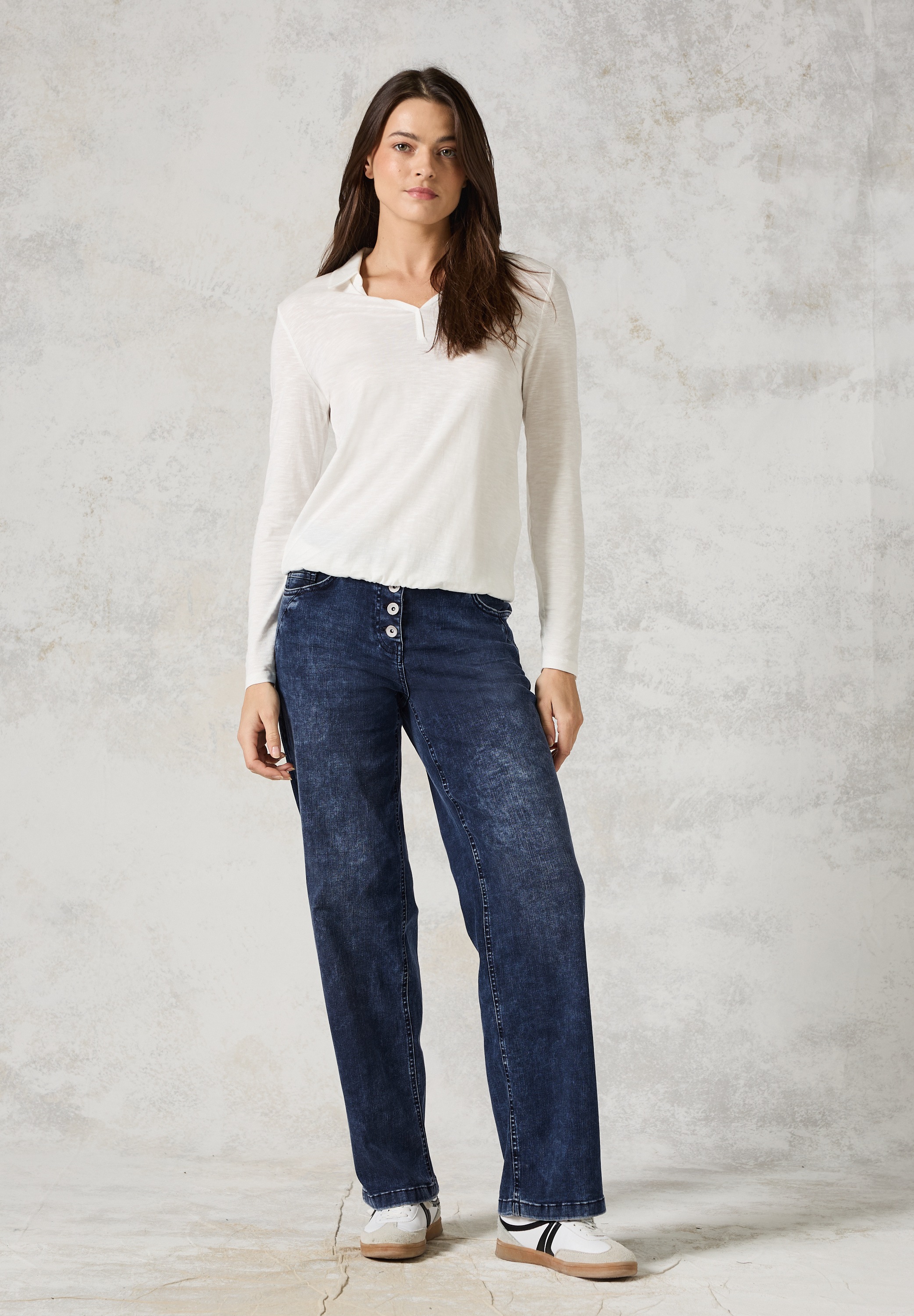 Cecil Weite Jeans, 4-Pocket Style