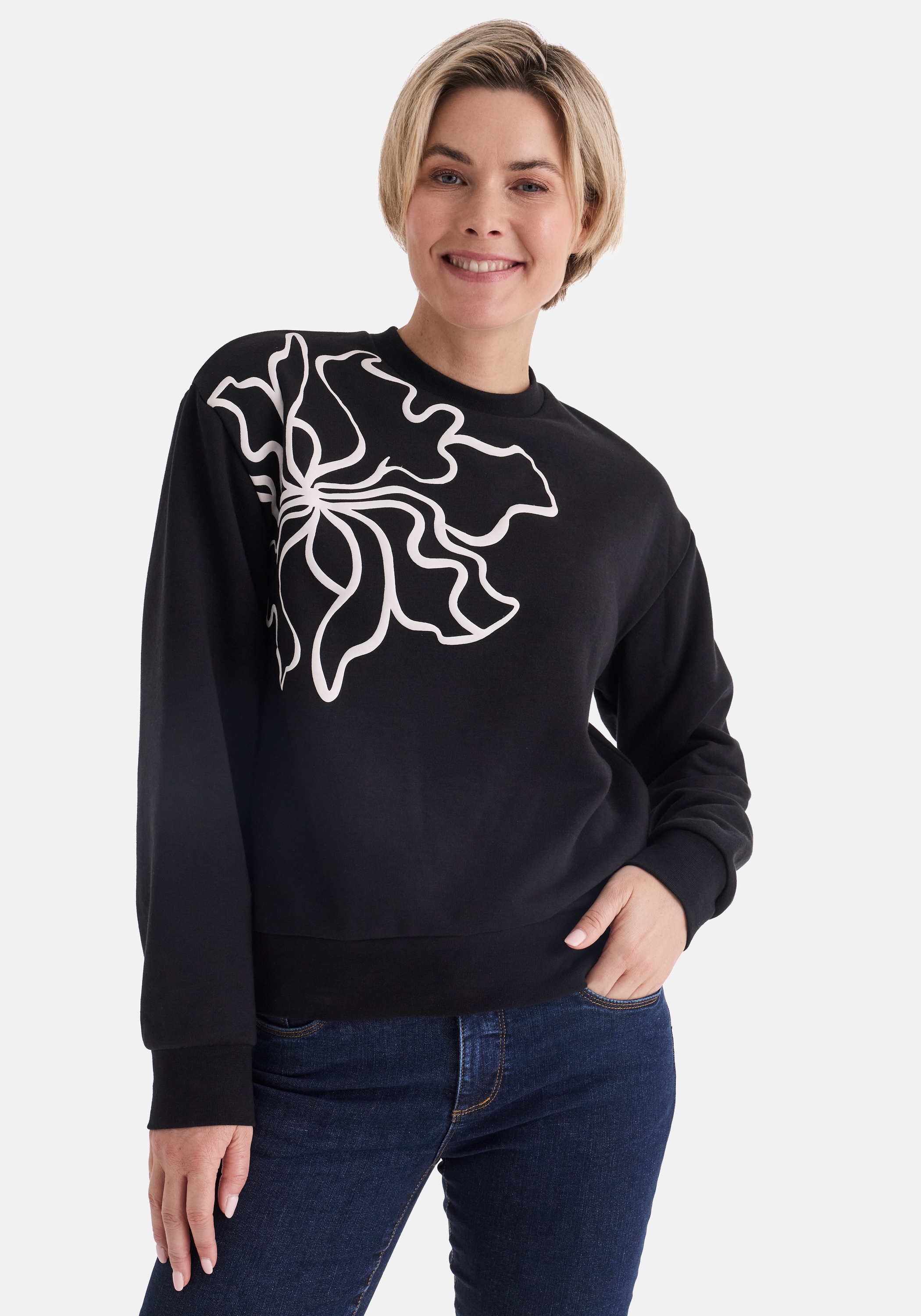 STOOKER WOMEN Sweatshirt "CASSY Sweat-Pulli Rundhals", Sweat-Pulli Rundhals für Damen