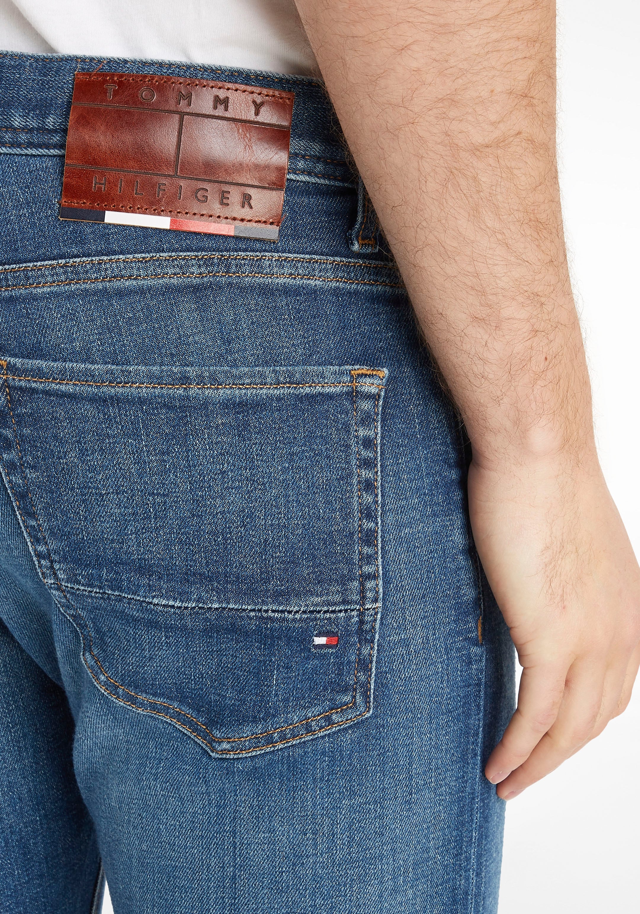 Tommy Hilfiger 5-Pocket-Jeans »SLIM BLEECKER PSTR«