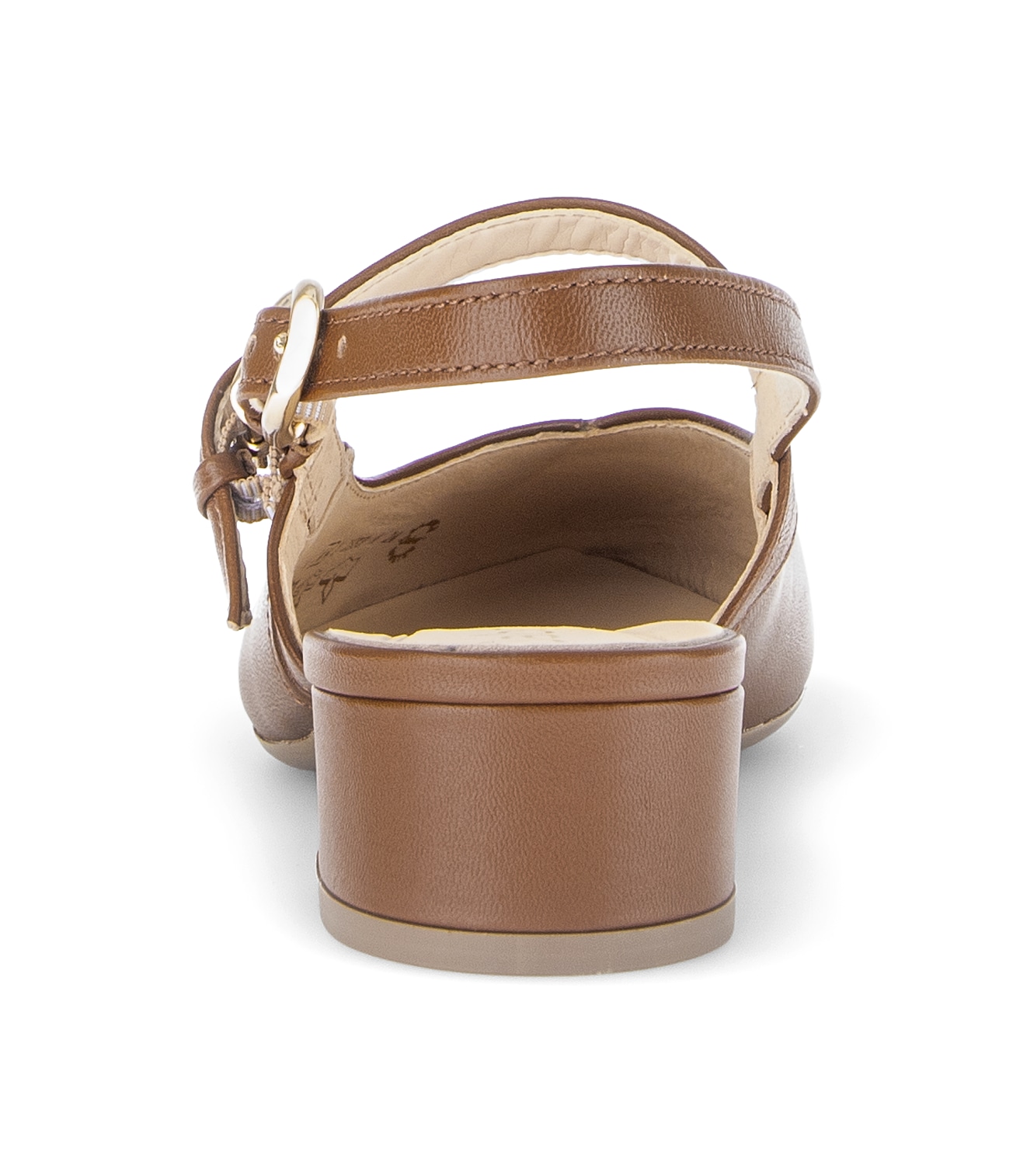 Gabor Slingpumps  Blockabsatz, Businessschuh mit zwei verstellbaren Schnallen