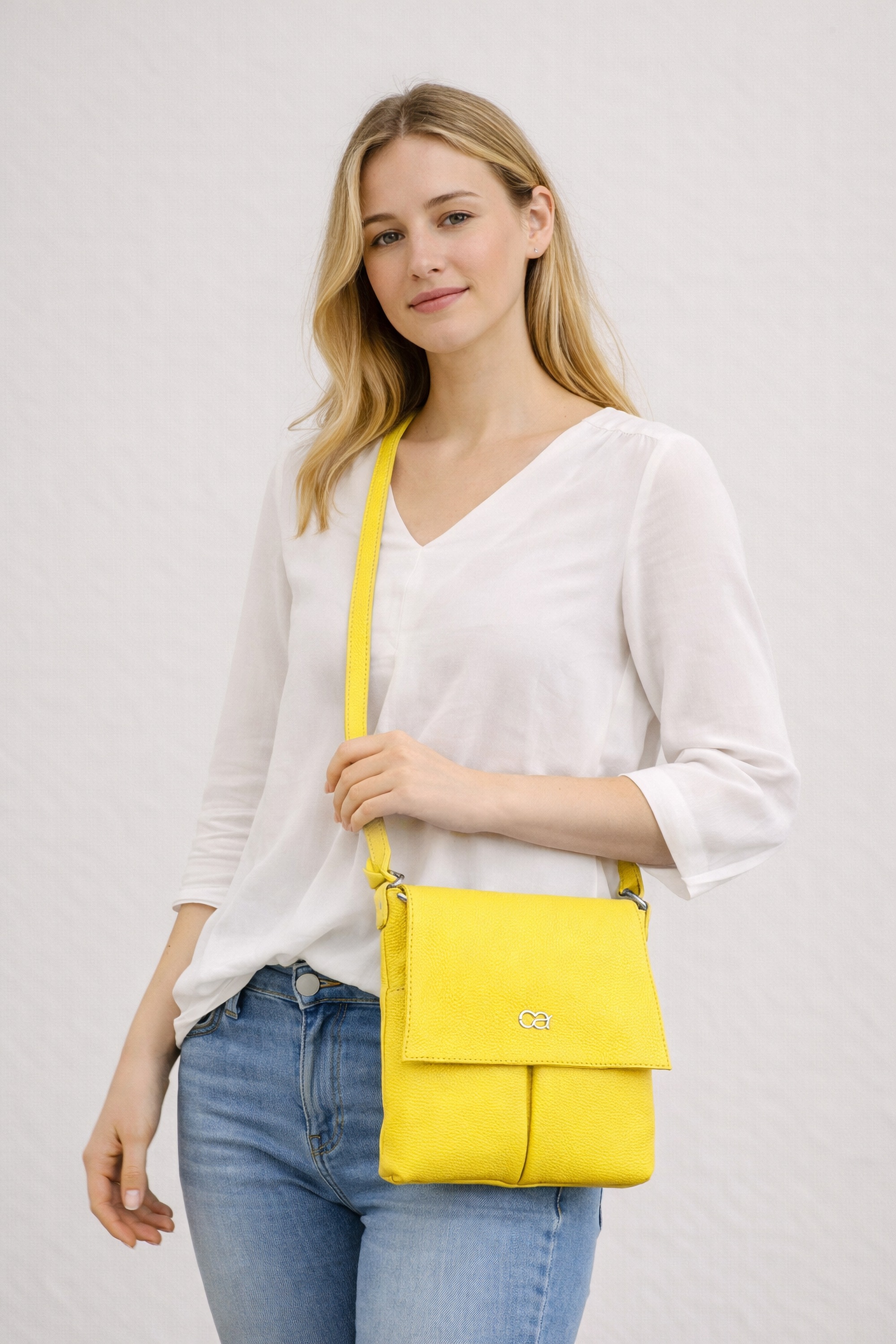 COLLEZIONE ALESSANDRO Umhängetasche "München" Echtes Leder mit vielen Fäche günstig online kaufen