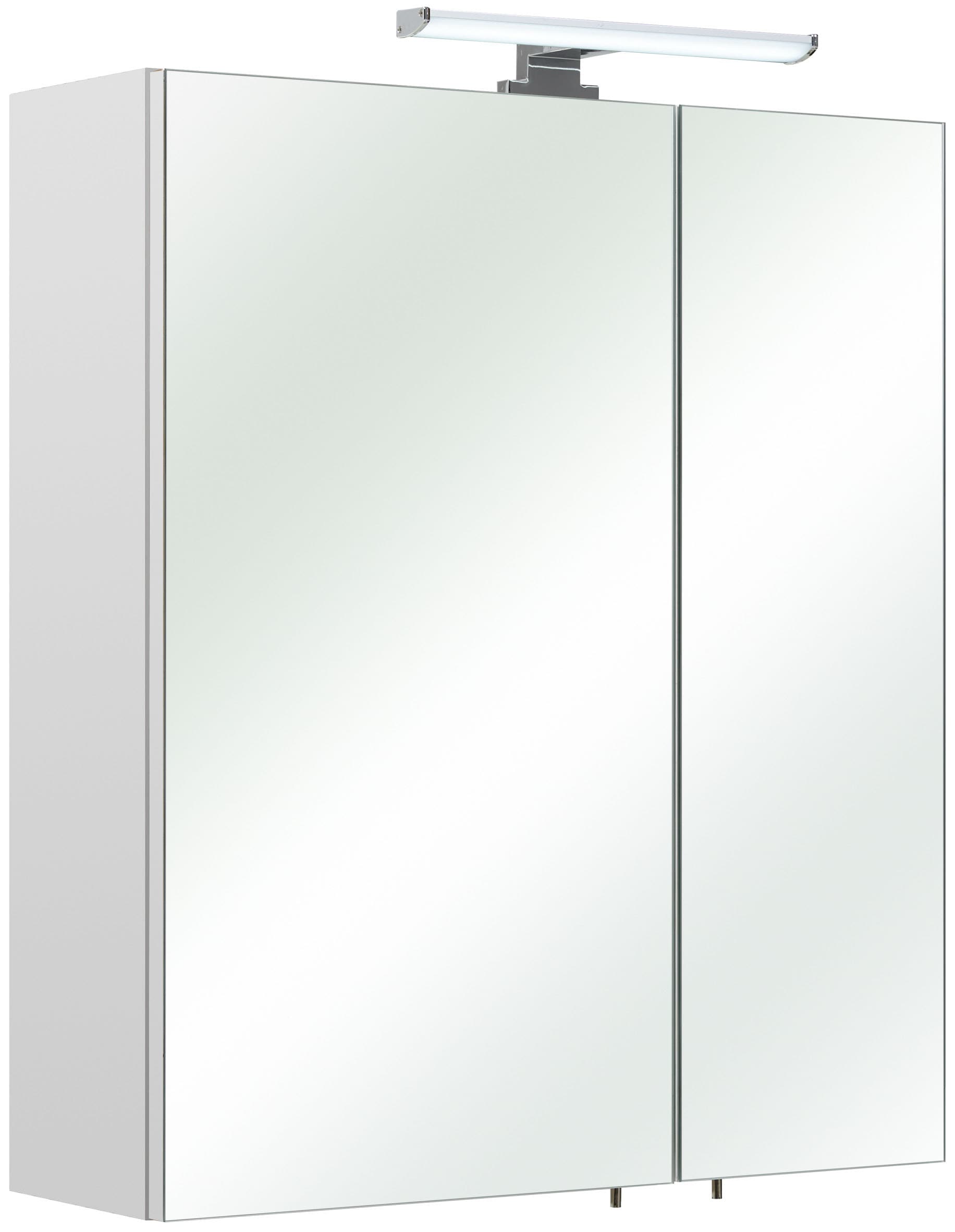 Saphir Spiegelschrank "Quickset 326, mit 2 Türen, 60cm breit" 1 Stk. tlg.