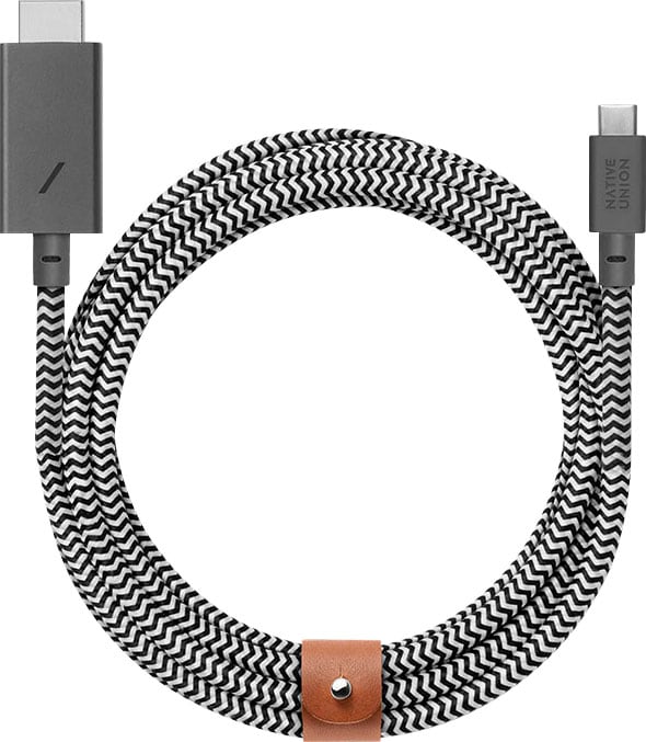 NATIVE UNION USB-Kabel »Belt Cable USB-C to HDMI 3m«, HDMI, USB-C, 300 cm