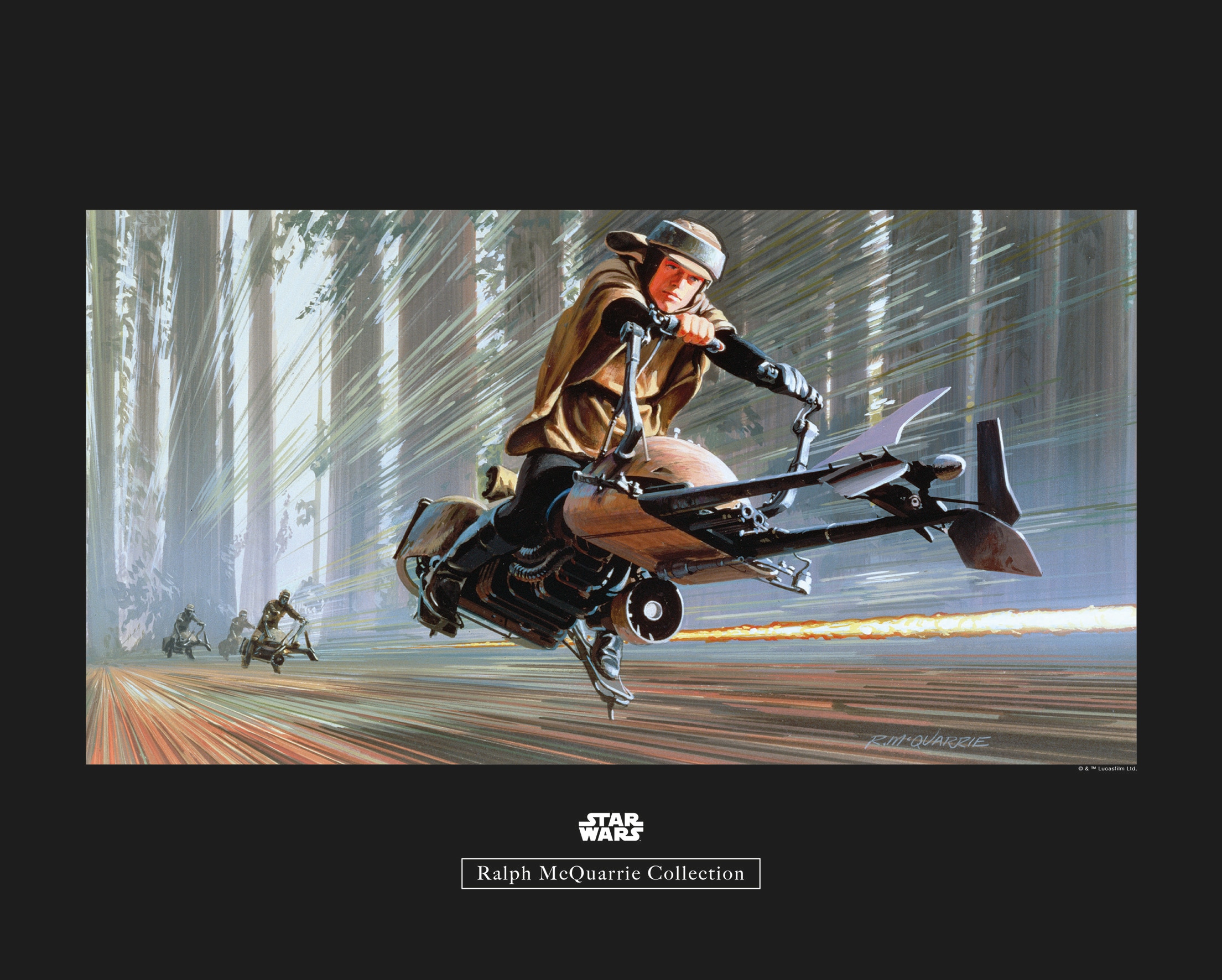 Komar Poster »Star Wars Classic RMQ Endor Sp...