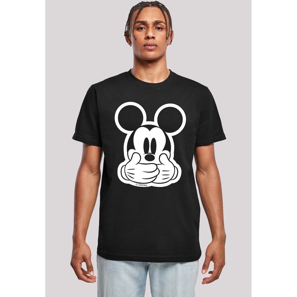 F4NT4STIC T-Shirt »Disney Micky Maus Don’t Speak«