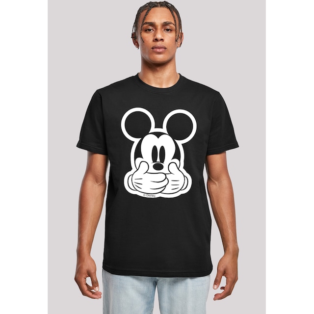 F4NT4STIC T-Shirt »Disney Micky Maus Don\'t Speak«, Herren,Premium  Merch,Regular-Fit,Basic,Bedruckt ▷ für | BAUR