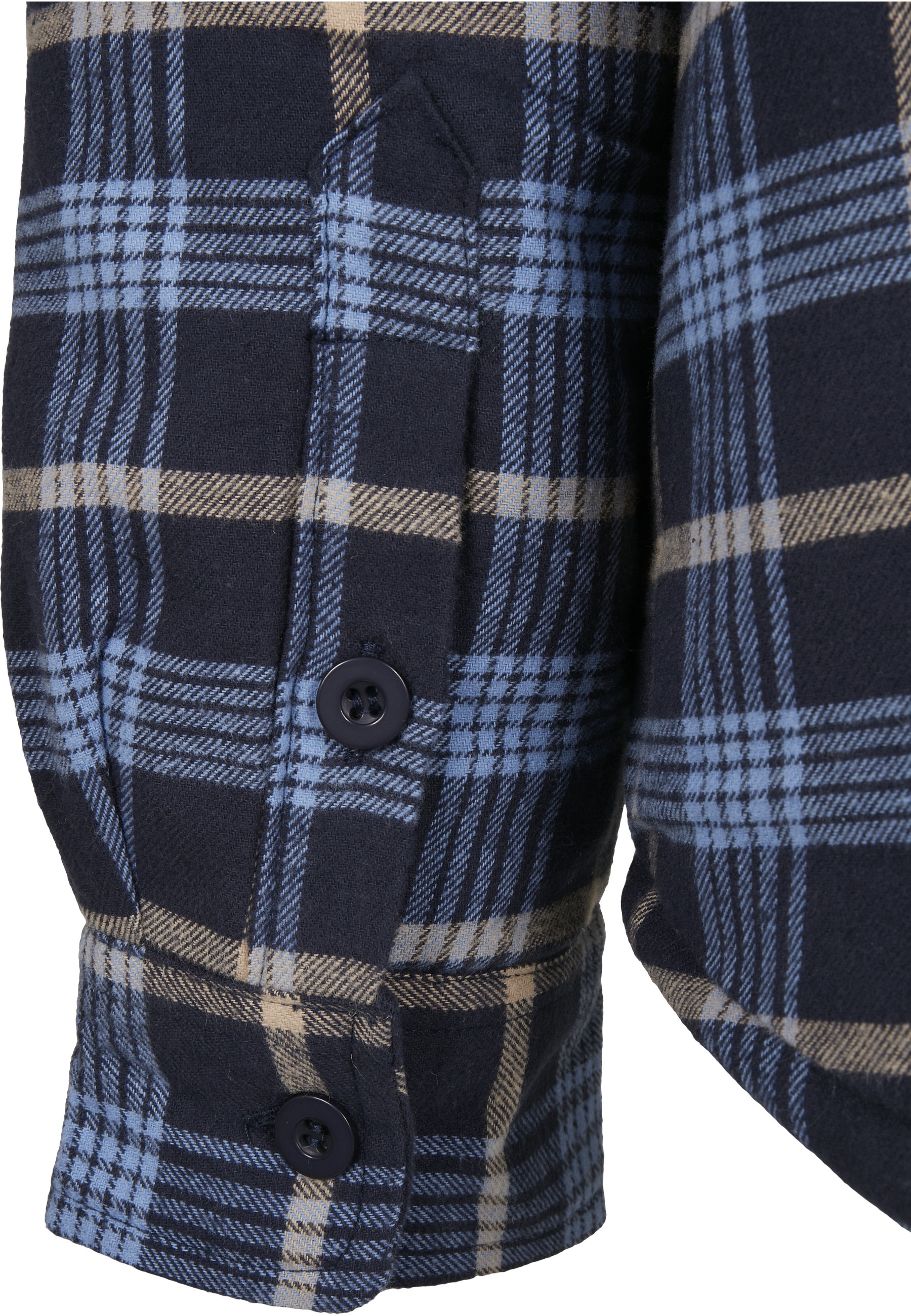 URBAN CLASSICS Anorak »Urban Classics Herren Plaid Quilted Shirt Jacket« 1 Stk. tlg. ohne Kapuze
