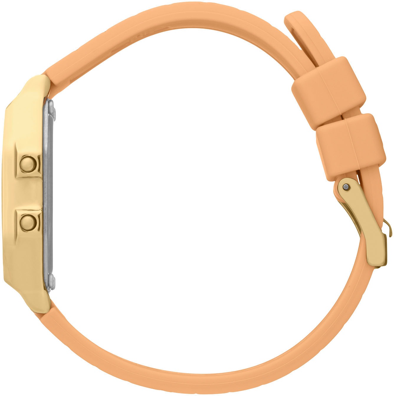 ice-watch Chronograph »ICE digit retro - Small«, Armbanduhr, Quarzuhr, Damenuhr, Silikonarmband, Datum