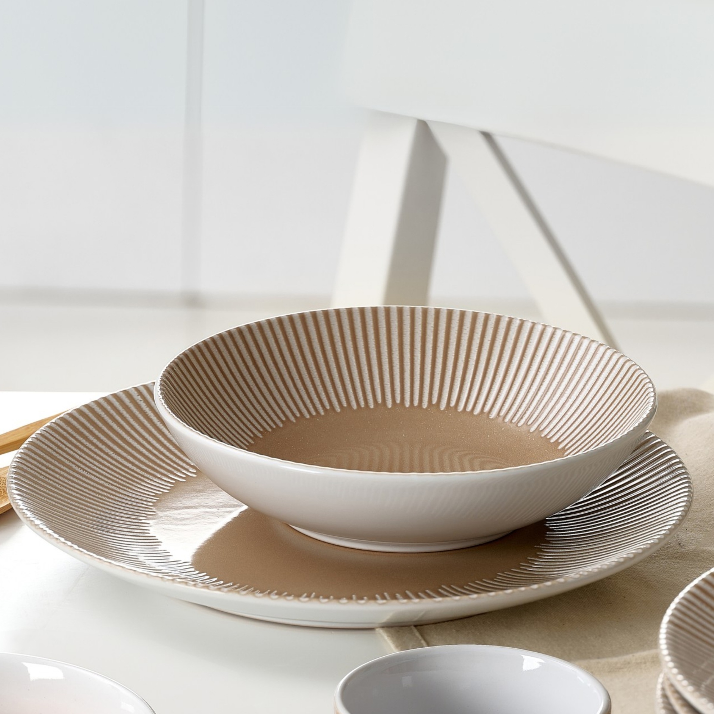 Ritzenhoff & Breker Tafelservice "Banda" Teller Set, aus Steingut für 6 Per günstig online kaufen