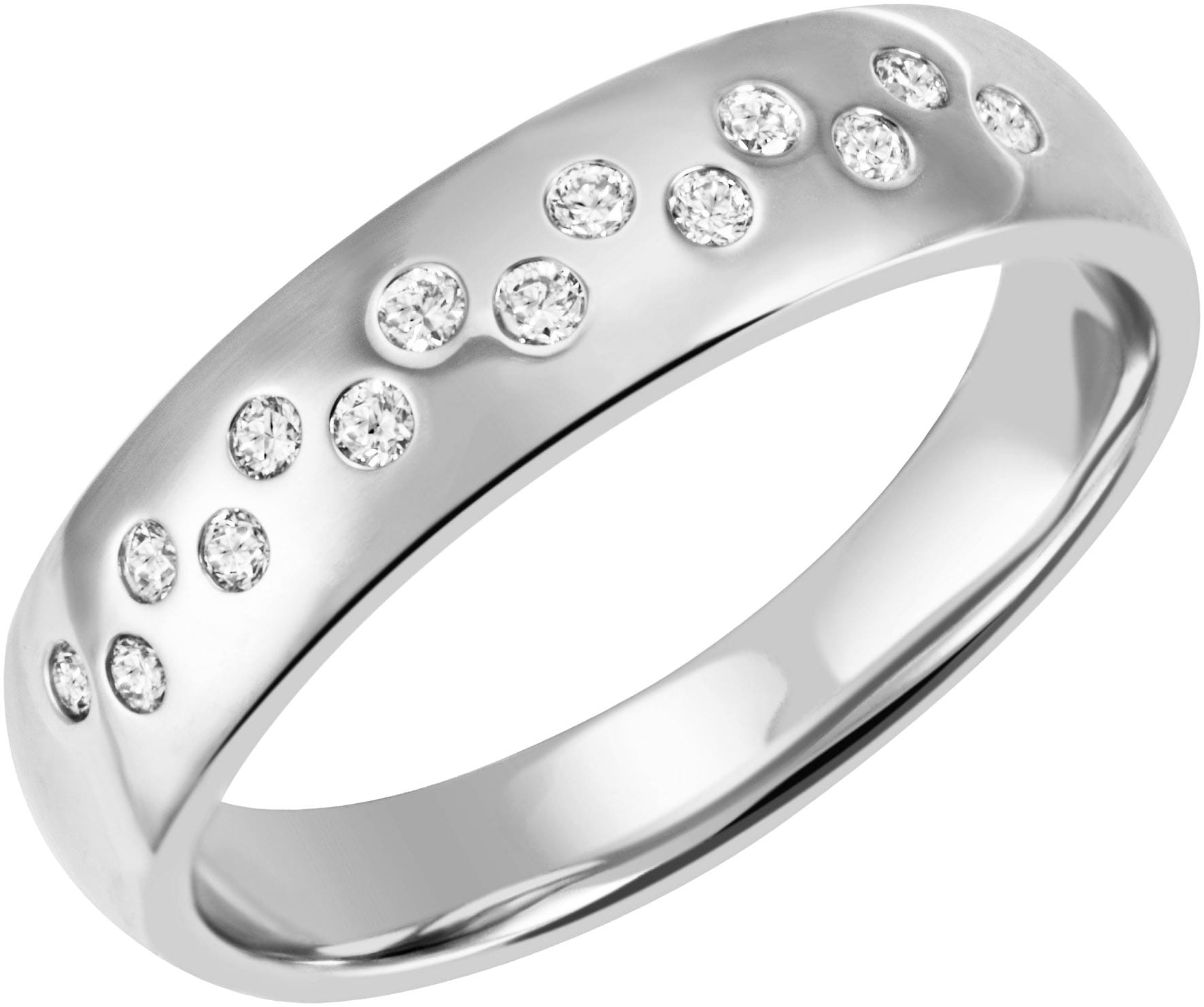 Fingerring »Schmuck Geschenk Silber 925 Damenring Ring Sternenhimmel«, mit Zirkonia...