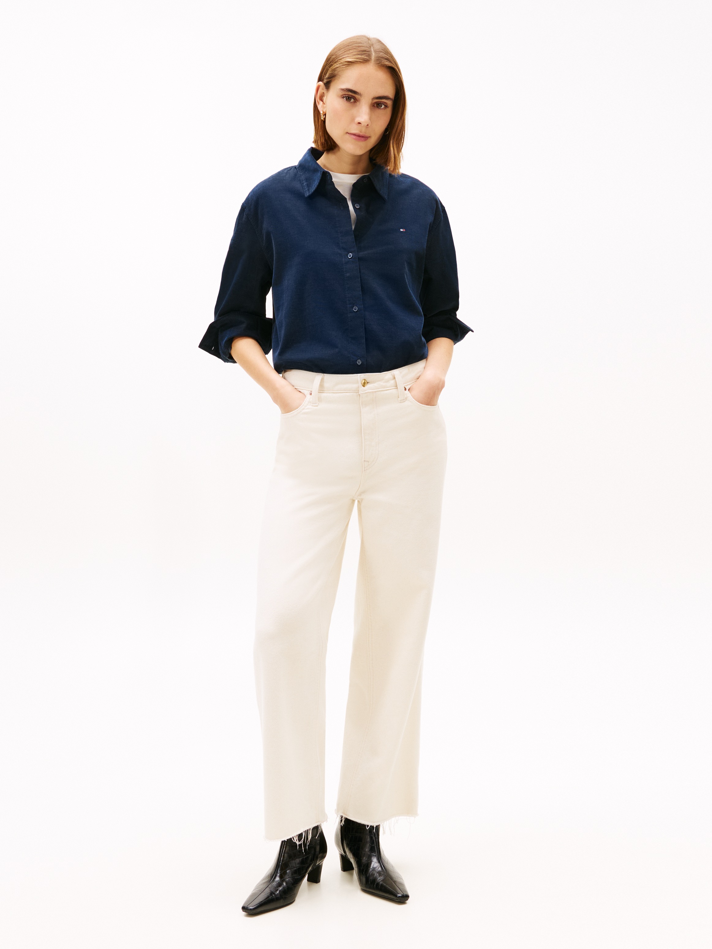 Thumbnail - Tommy Hilfiger Shirtbluse "CORDUROY RELAXED SHIRT"