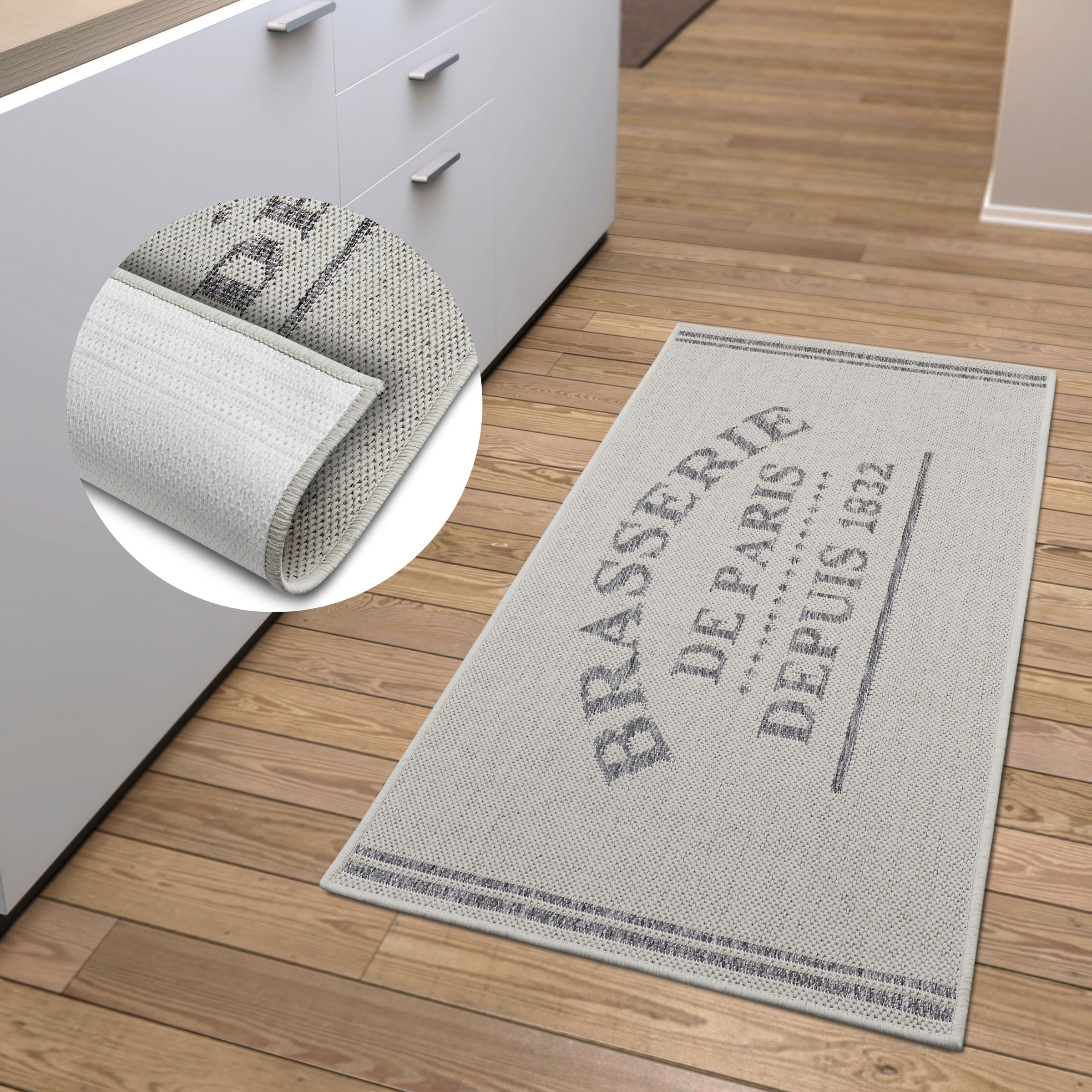 HANSE Home Küchenläufer "Brasserie de Paris" rechteckig 5 mm Höhe Läufer, R günstig online kaufen