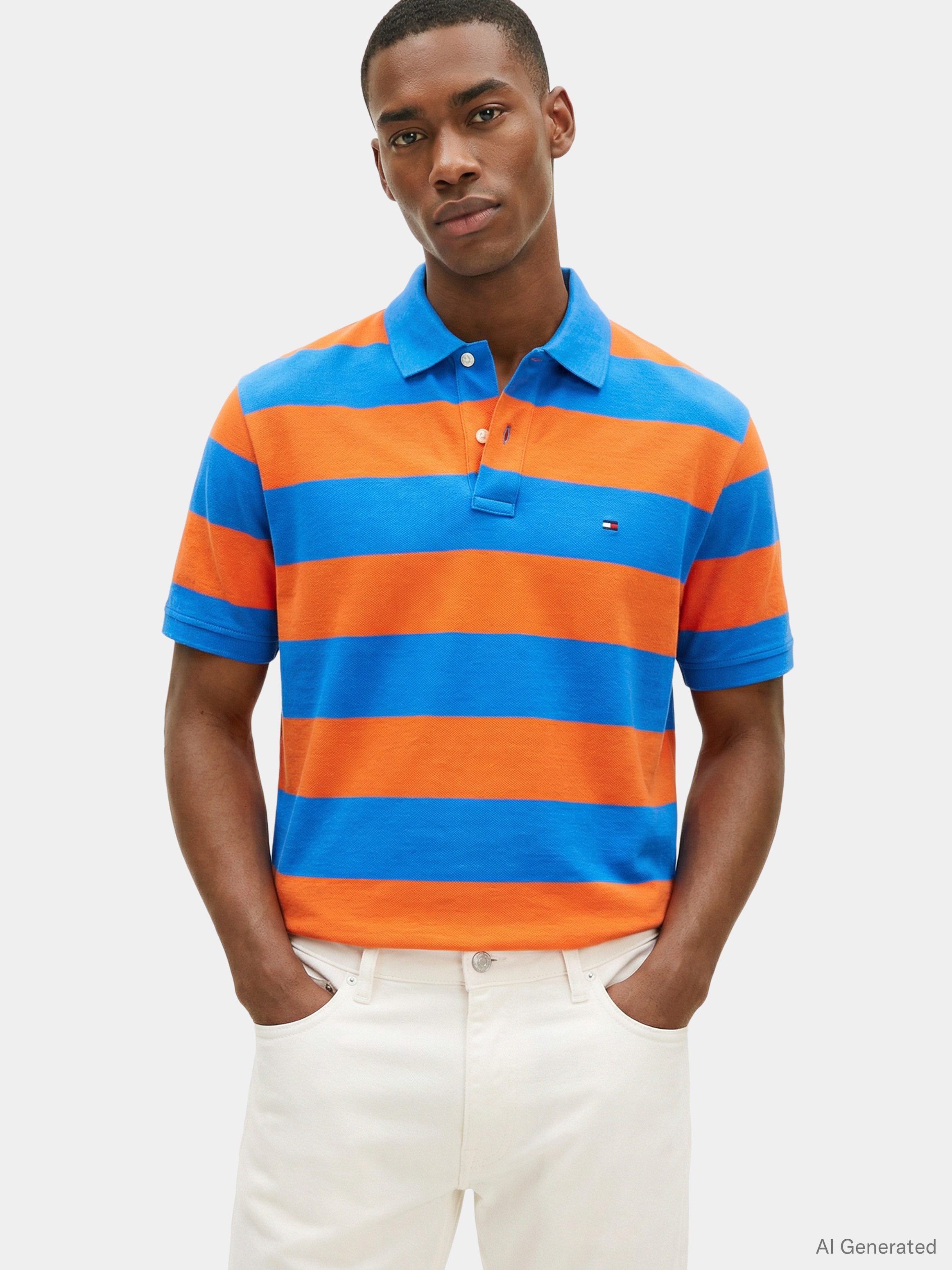 Tommy Hilfiger Poloshirt "BLOCK STRIPE"