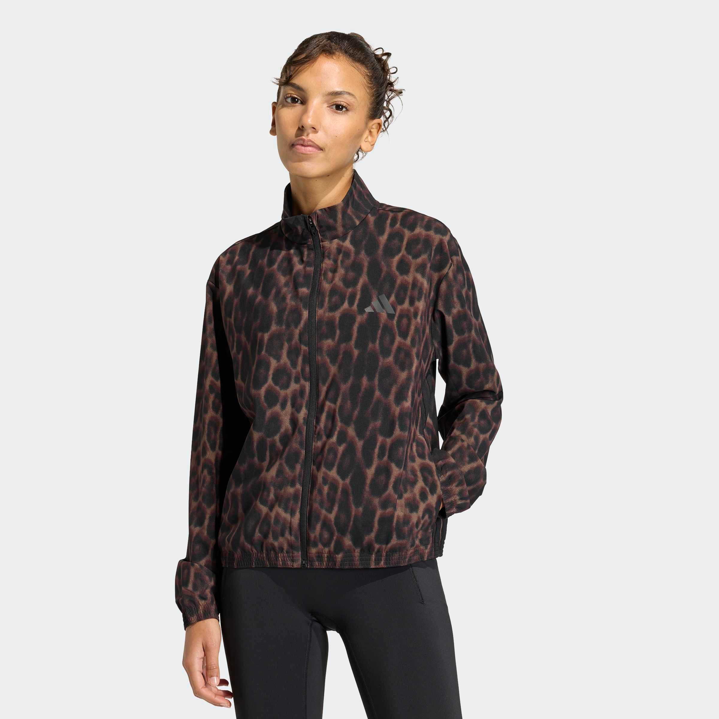 adidas Performance Rollkragenpullover "WORKOUT ESSENTIALS LEOPARD, GEWEBTES günstig online kaufen