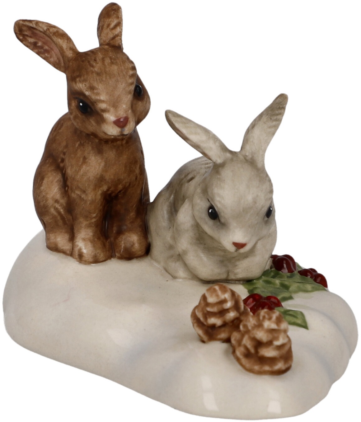 Goebel Weihnachtsfigur »Winterwald, Weihnachtsdeko«, Steingut, Figur - Auf Futtersuche