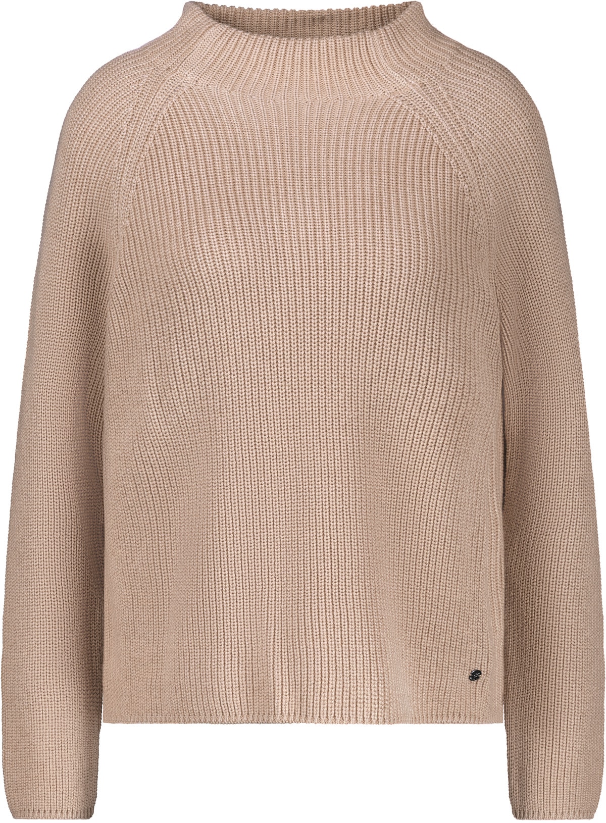 Monari Strickpullover »Pullover Perlfang« Regular fit mit Stehkragen