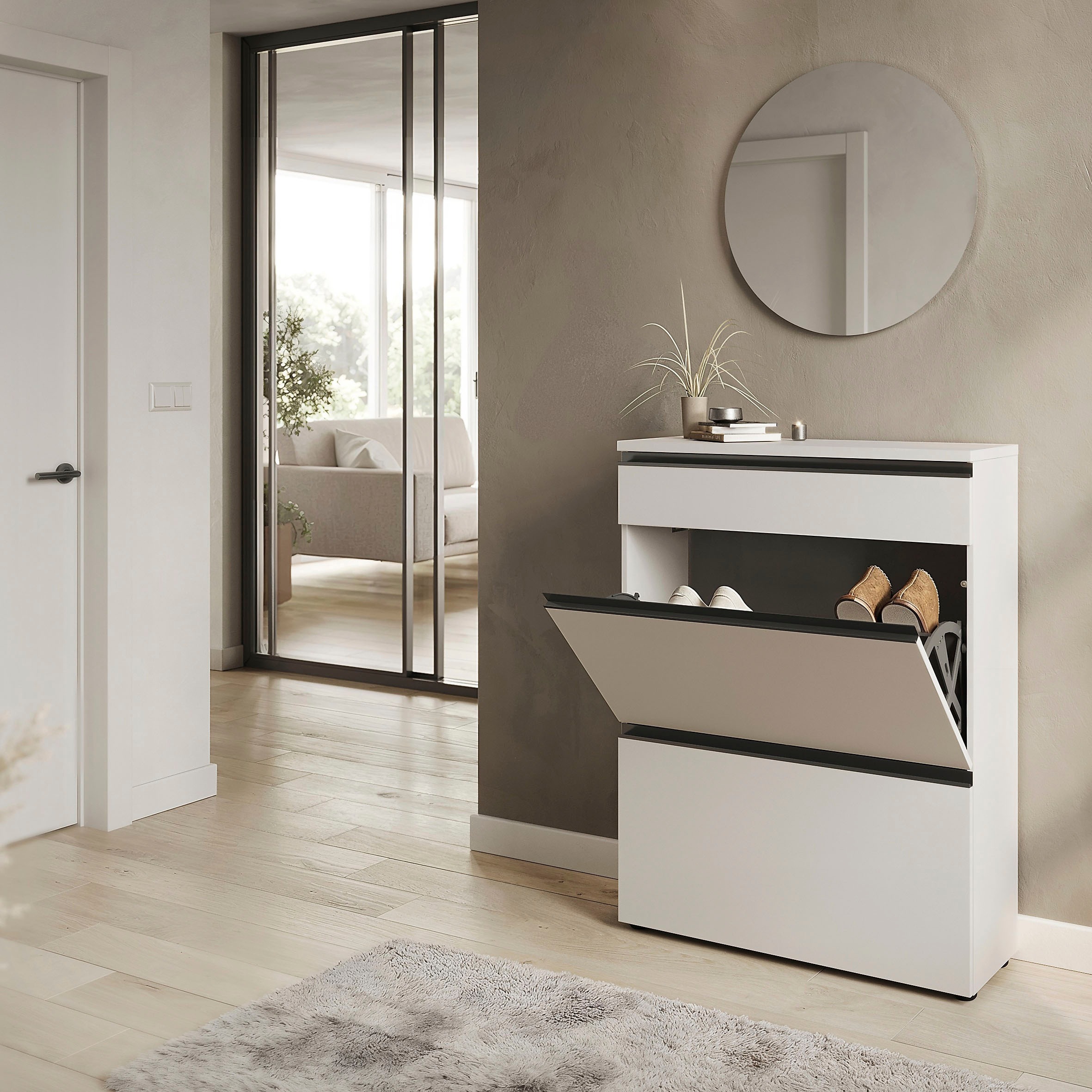 GERMANIA Garderoben-Set "GW-Baldone" 2 Stk. tlg. günstig online kaufen