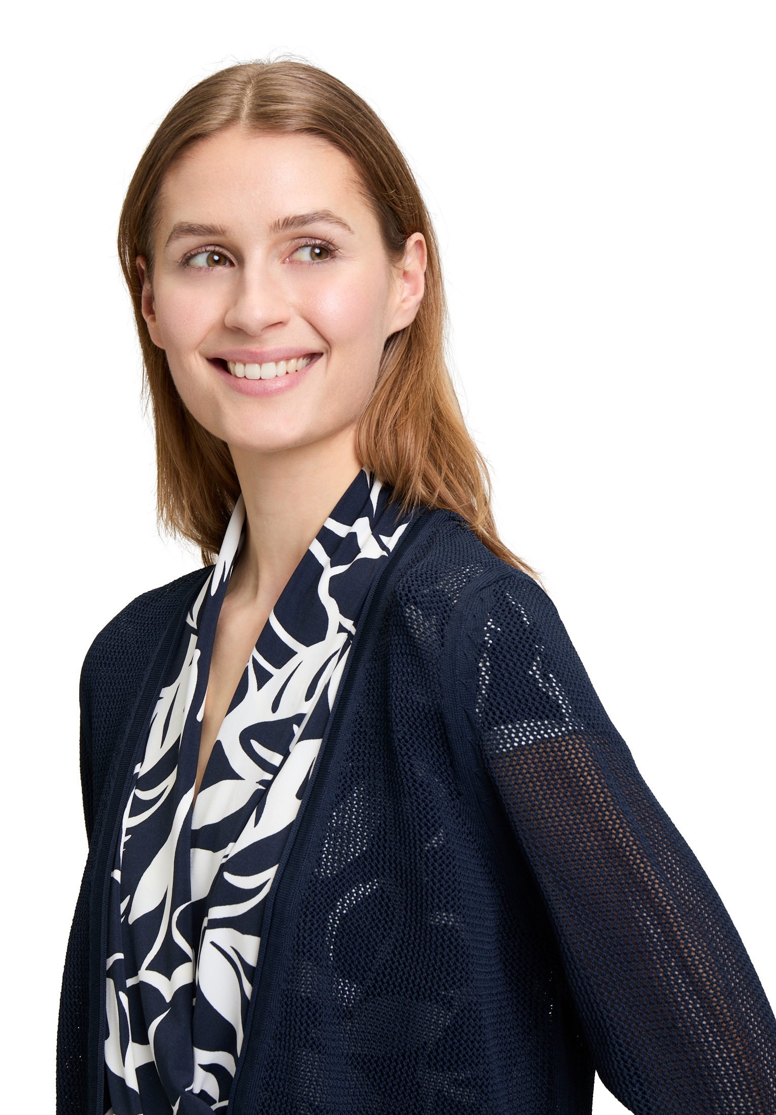 Betty Barclay Strickjacke »Betty Barclay Damen Sommer-Strickjacke mit 3/4 Arm«, Strick