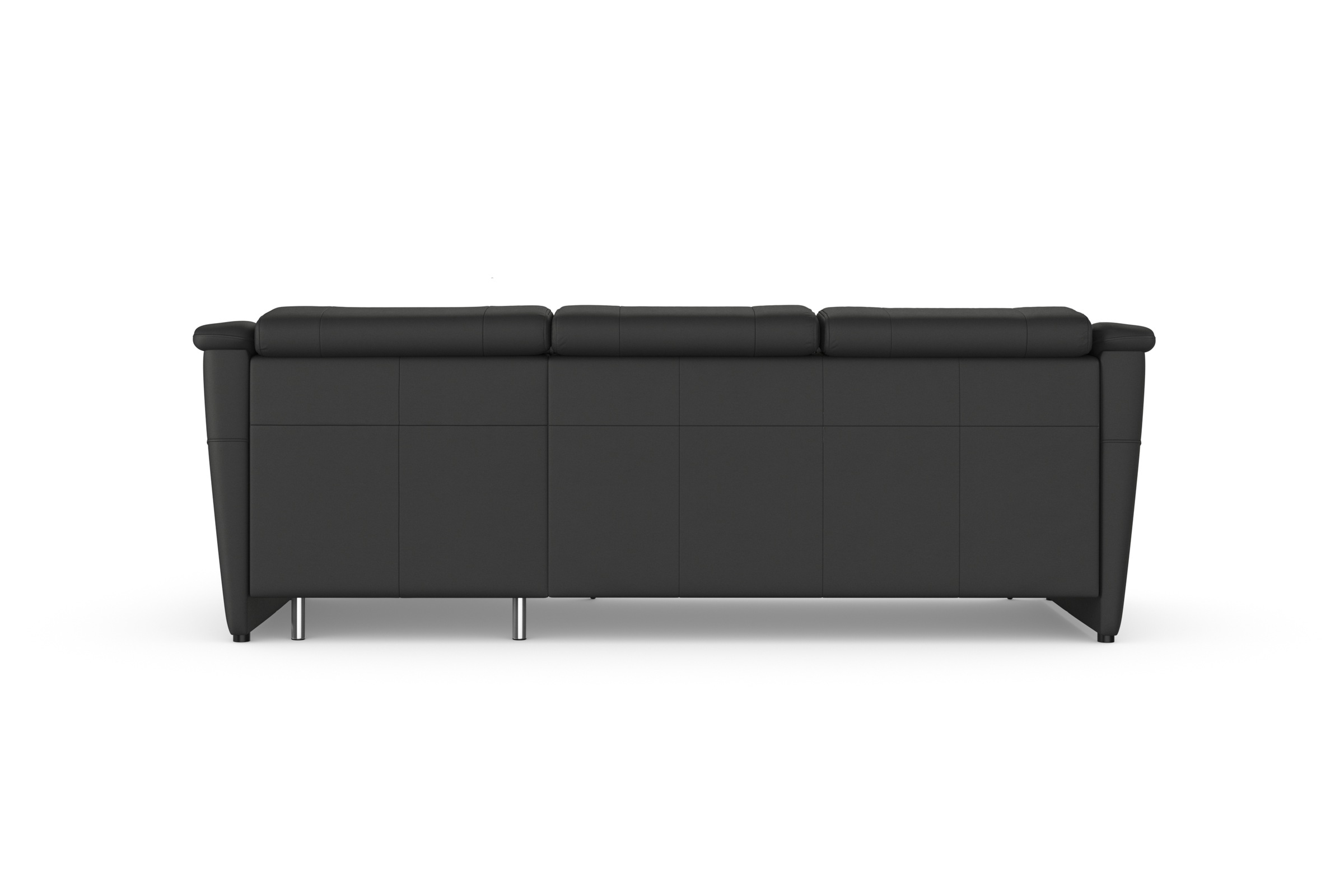 SIT & MORE Freetown L-Form Corner Sofa Black 6