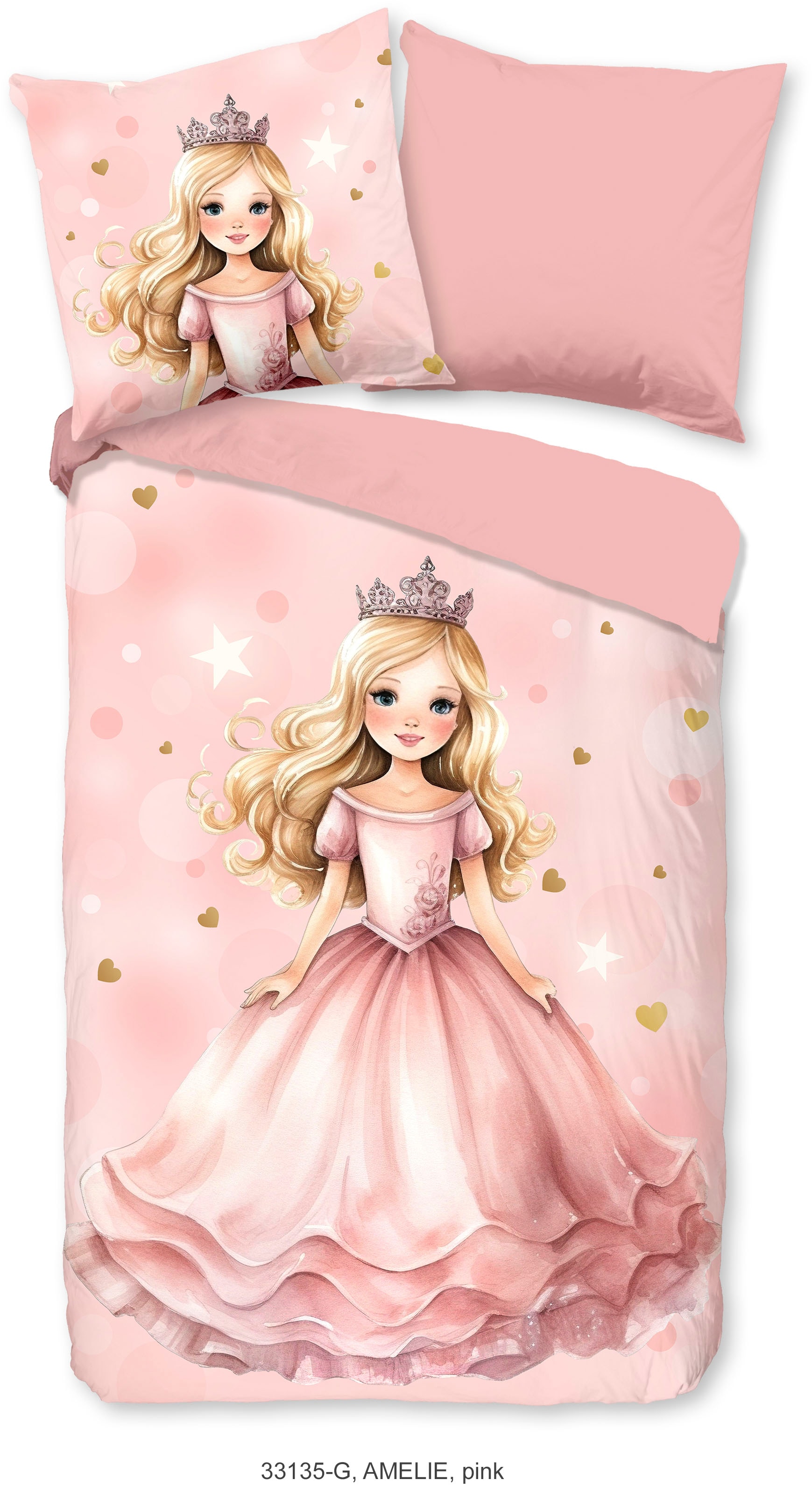 good morning Kinderbettwäsche "Amelie" 2 Stk. tlg. Baumwolle, 135x200, Reiß günstig online kaufen