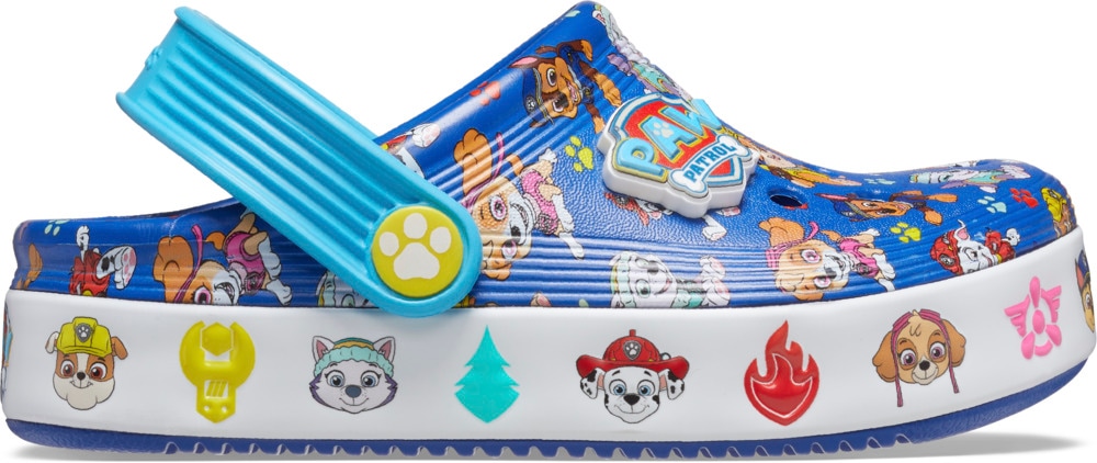 Crocs Clog »Paw Patrol Off Court Clog T«, Hausschuh, Kindergartenschuh mit coolem Motiv