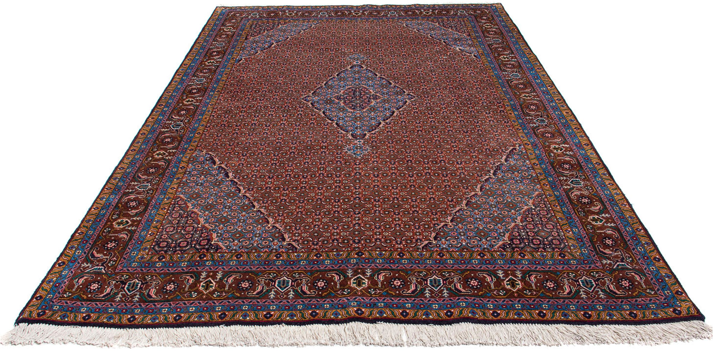 morgenland Orientteppich "Perser - Nomadic - 290 x 197 cm - mehrfarbig", rechteckig, 10 mm Höhe, Wohnzimmer, Handgeknüpf