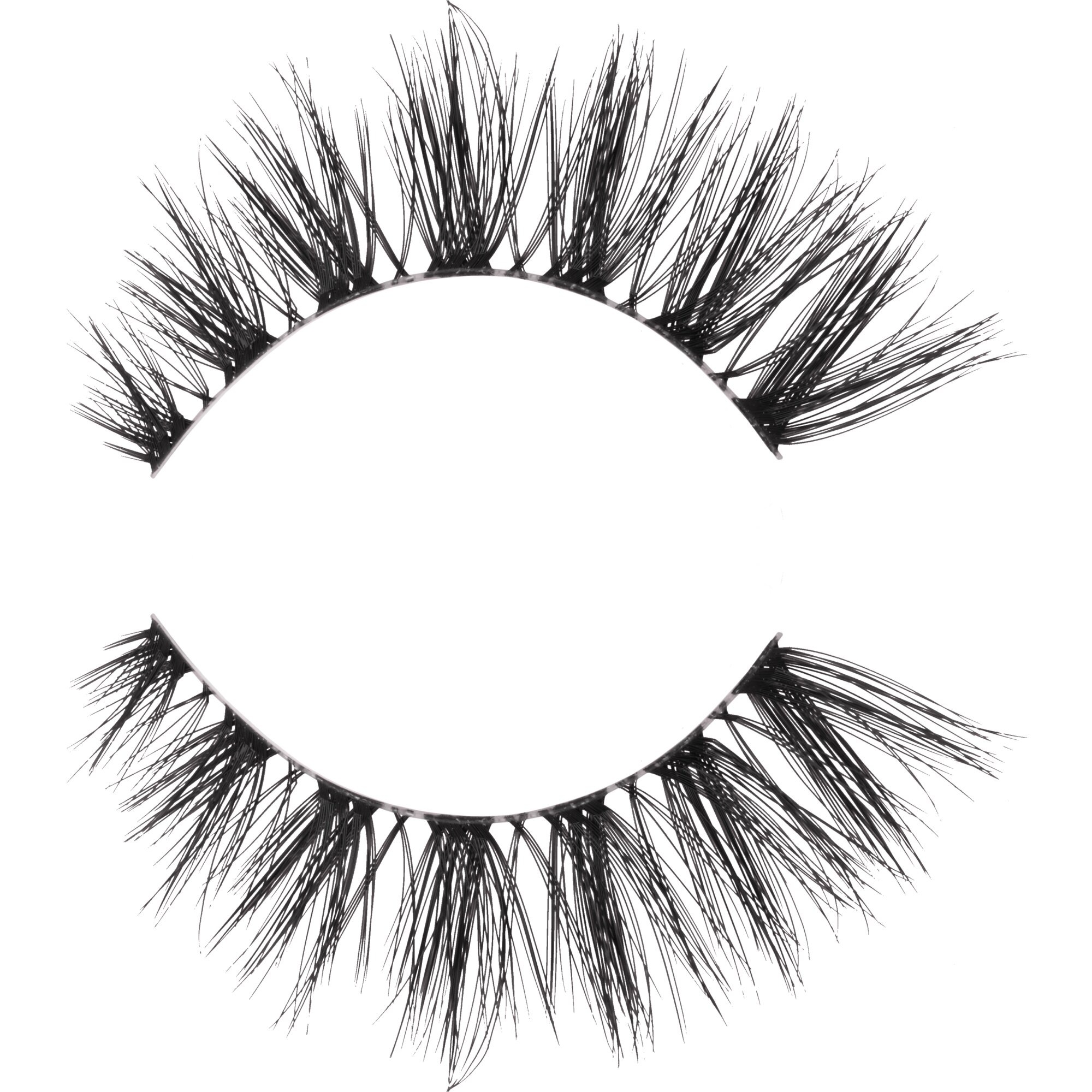 Essence Bandwimpern »what the fake! false lashes«, (Set, 3 tlg.), 3-tlg., Wiederverwendbar