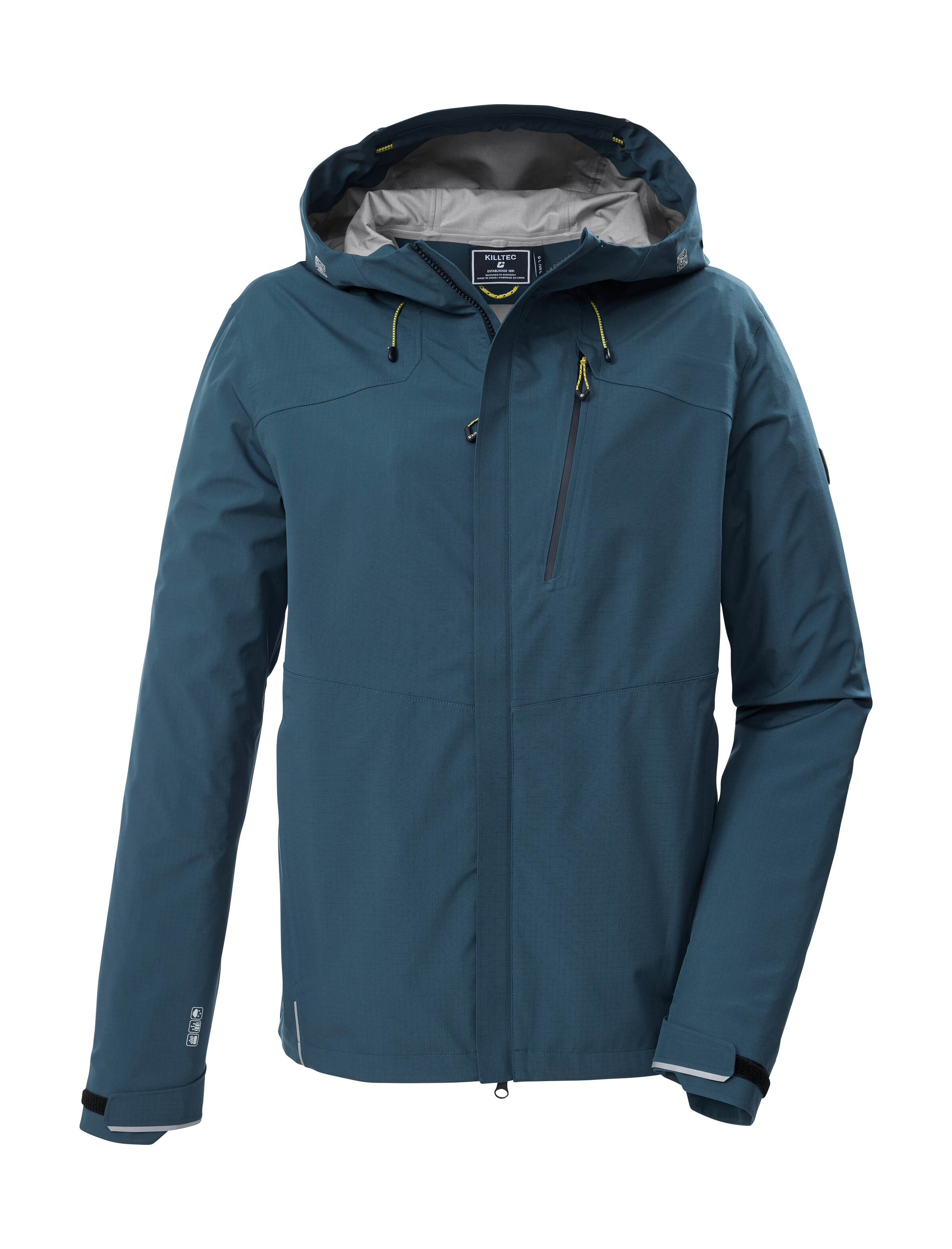 Killtec Funktionsjacke "KOS 27 MN JCKT" Leichte, wasserdichte, atmungsaktive 3-Lagen Funktionsjacke