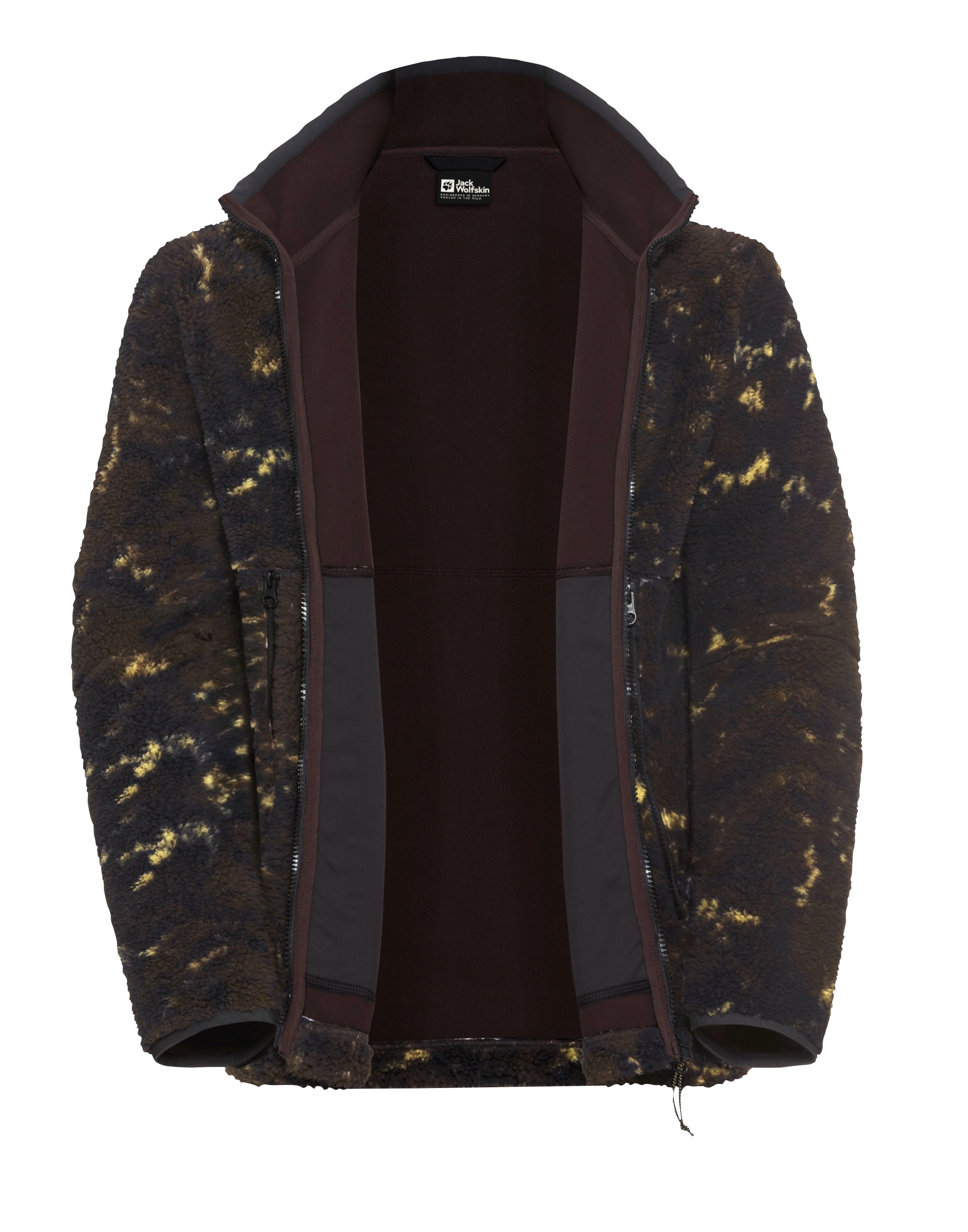 Jack Wolfskin Fleecejacke, Winddicht, atmungsaktiv, Übergangsjacke