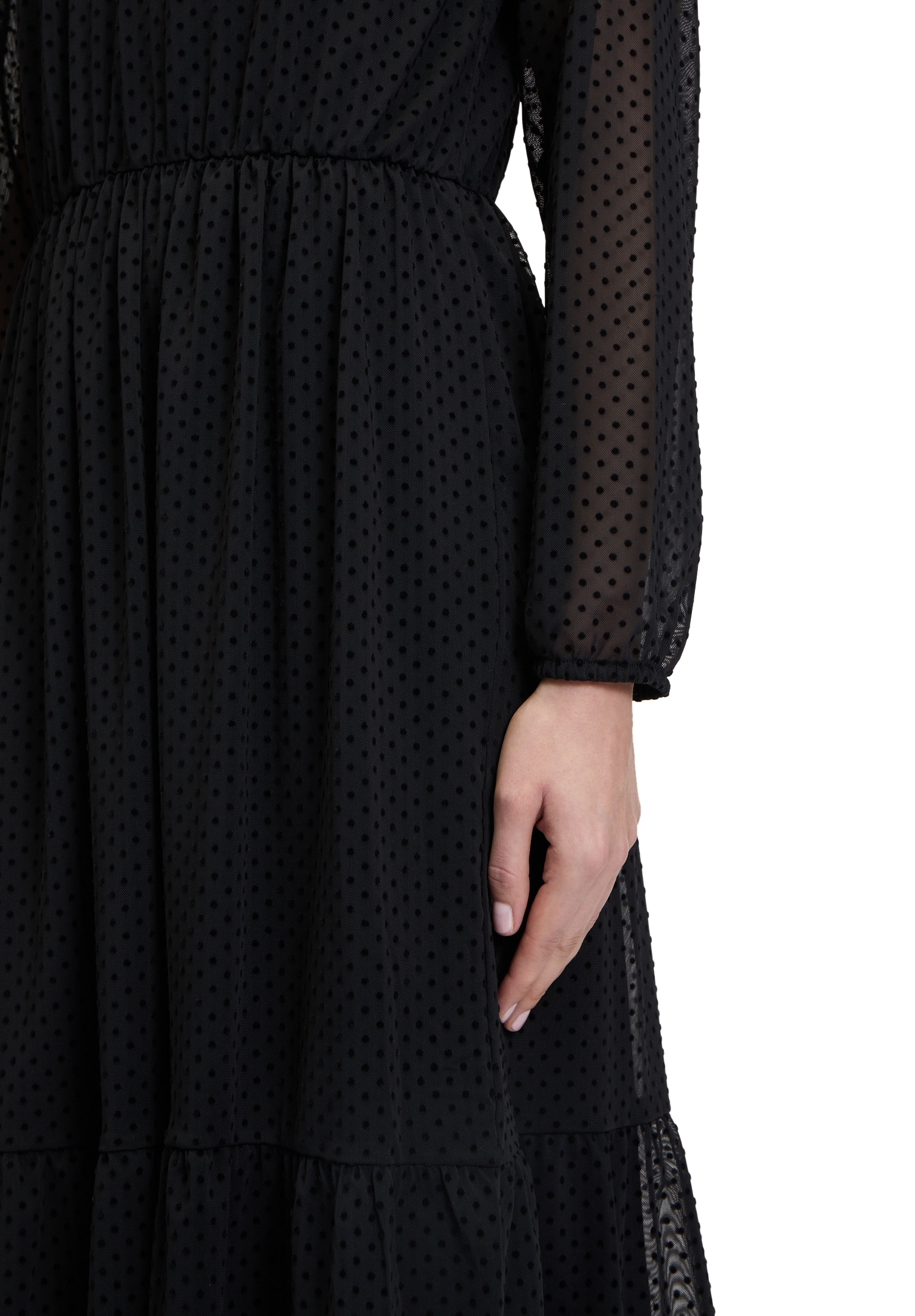 Betty&Co Sommerkleid »Betty & Co Damen Stufenkleid langarm«, Druck