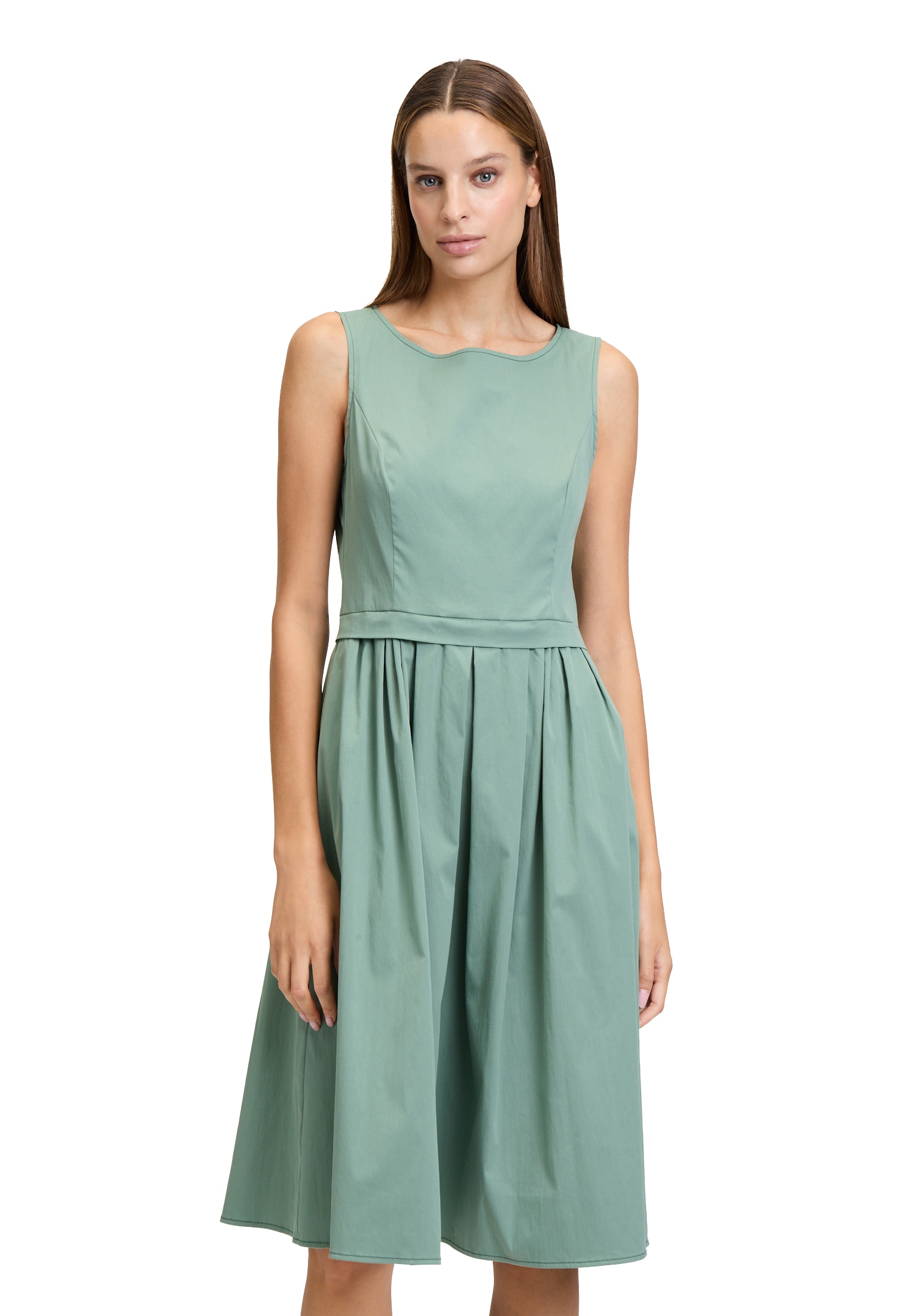 Vera Mont Sommerkleid "Damen tailliert" Nahttasche Falten günstig online kaufen