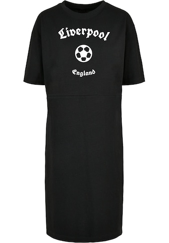 Stillkleid »Damen Ladies Liverpool X Organic Oversized Slit Tee Dress«, (1 tlg.)