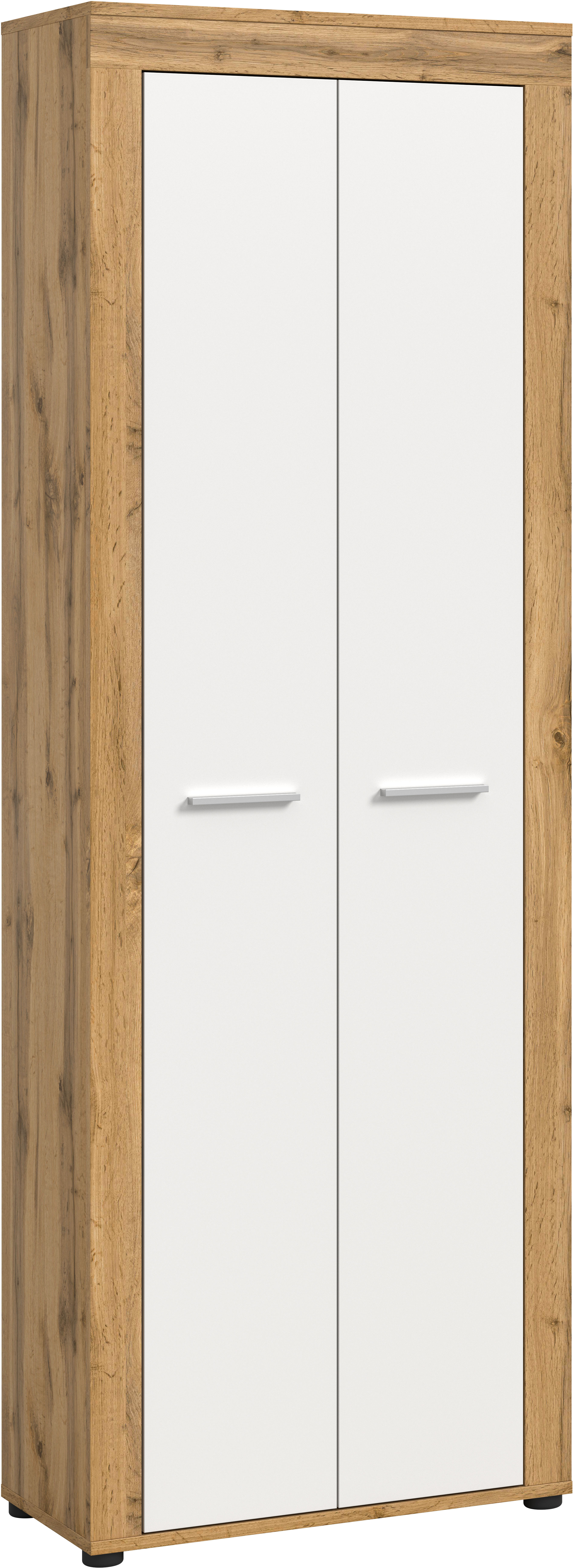 OTTO home Schuhschrank "AOSTA, Höhe 191cm, 2 Türen, 10 Einlegeböden, 11 Fächer" in verschiedenen Farbausführungen erhältlich, individuell kombinierbar, 1 Stk. tlg.