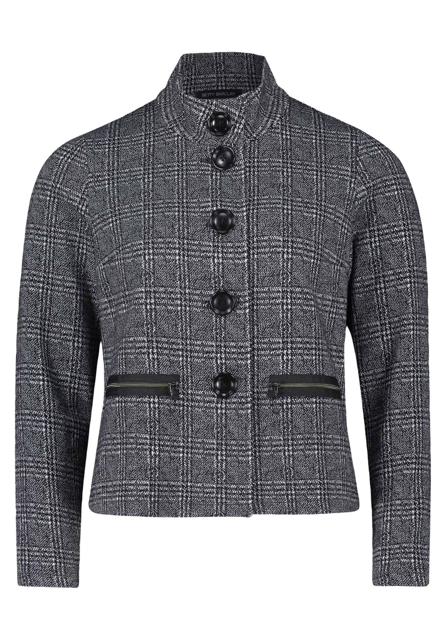 Betty Barclay Sweatjacke "Betty Barclay Damen Sweatjacke mit Stehkragen", M günstig online kaufen