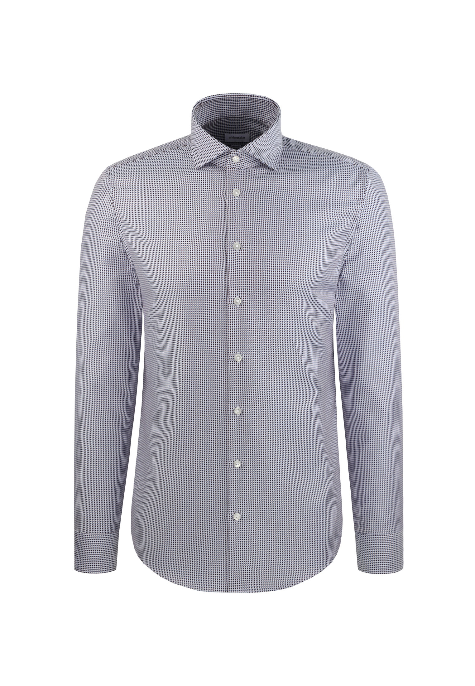 seidensticker Businesshemd »Schwarze Rose« Regular 1/1 Kentkragen Pepita