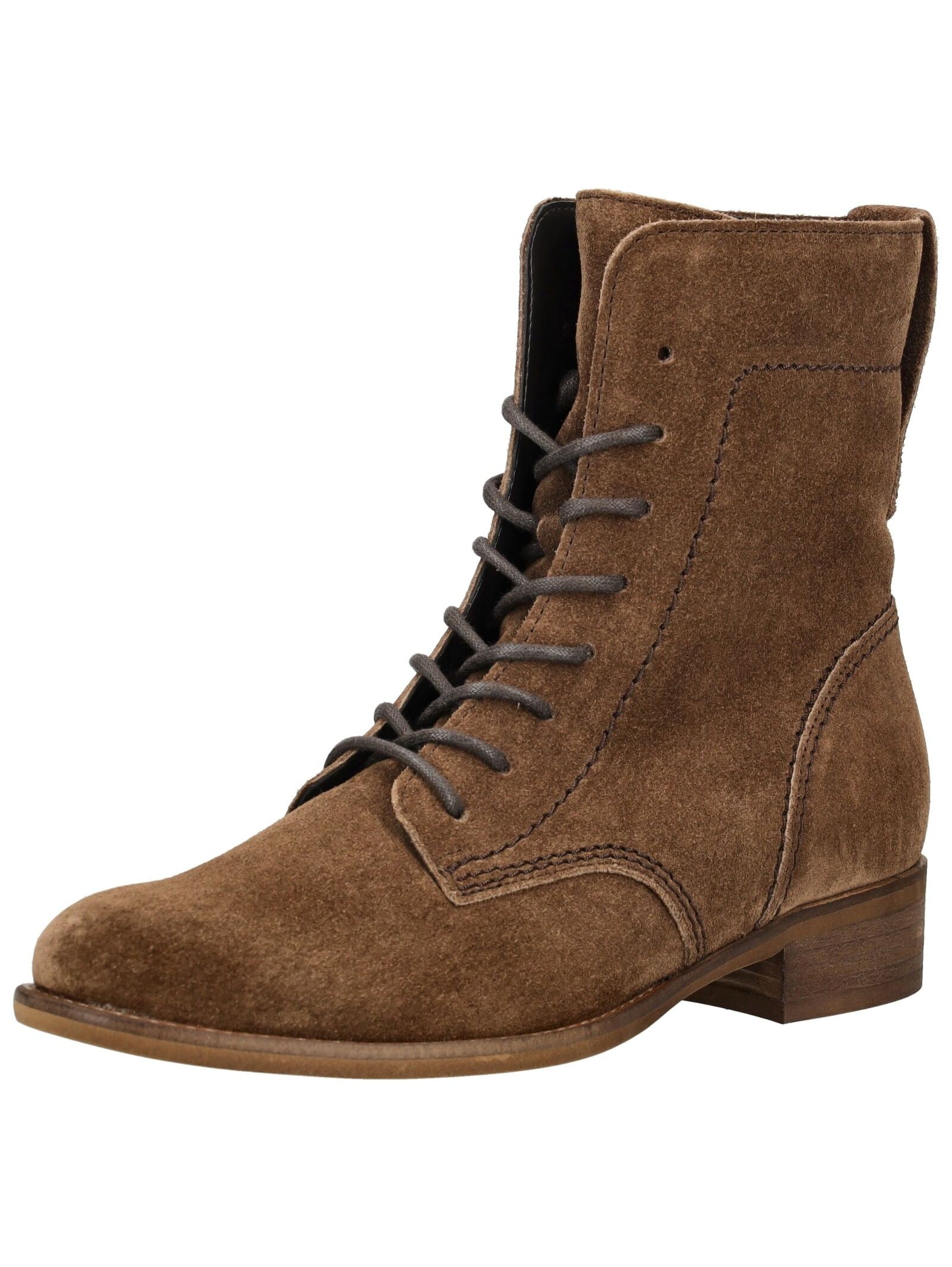 Gabor Schnürstiefelette "Gabor Stiefelette Veloursleder" günstig online kaufen