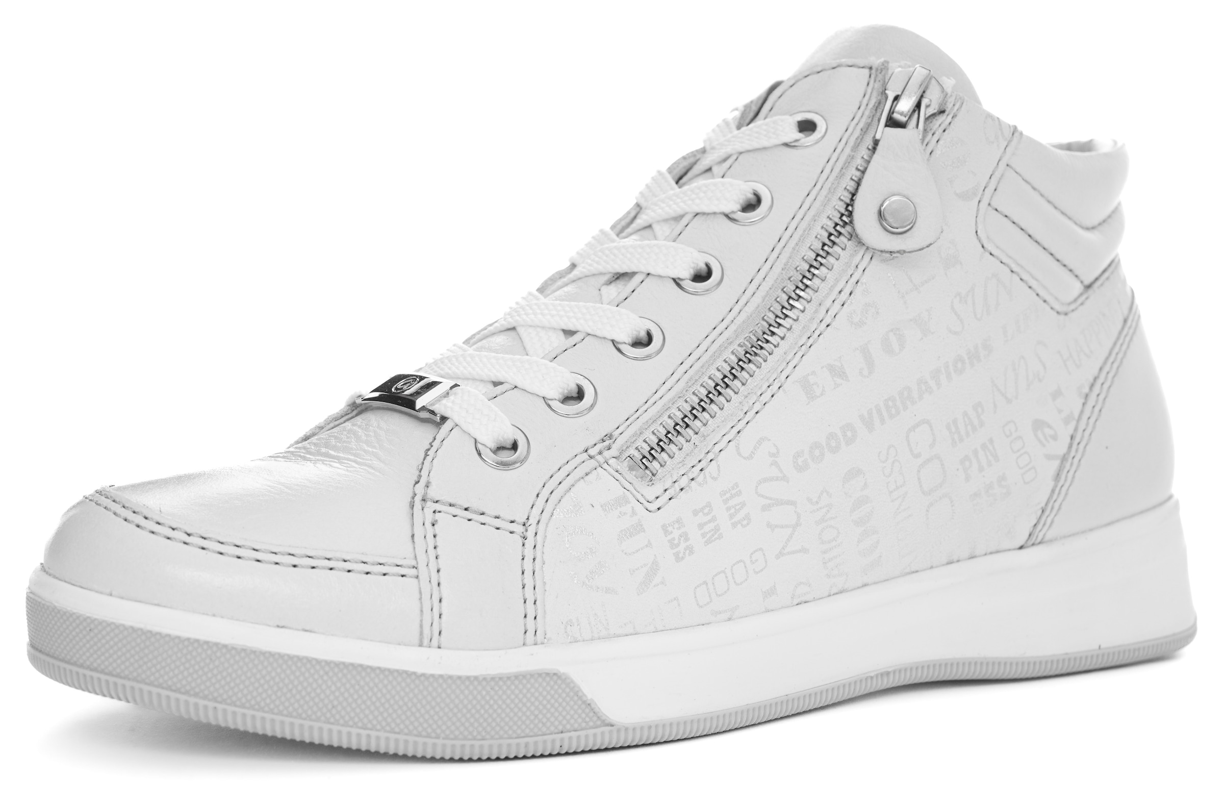 Ara Sneaker »ROM«, High Top Sneaker, Schnürboots mit Reißverschluss